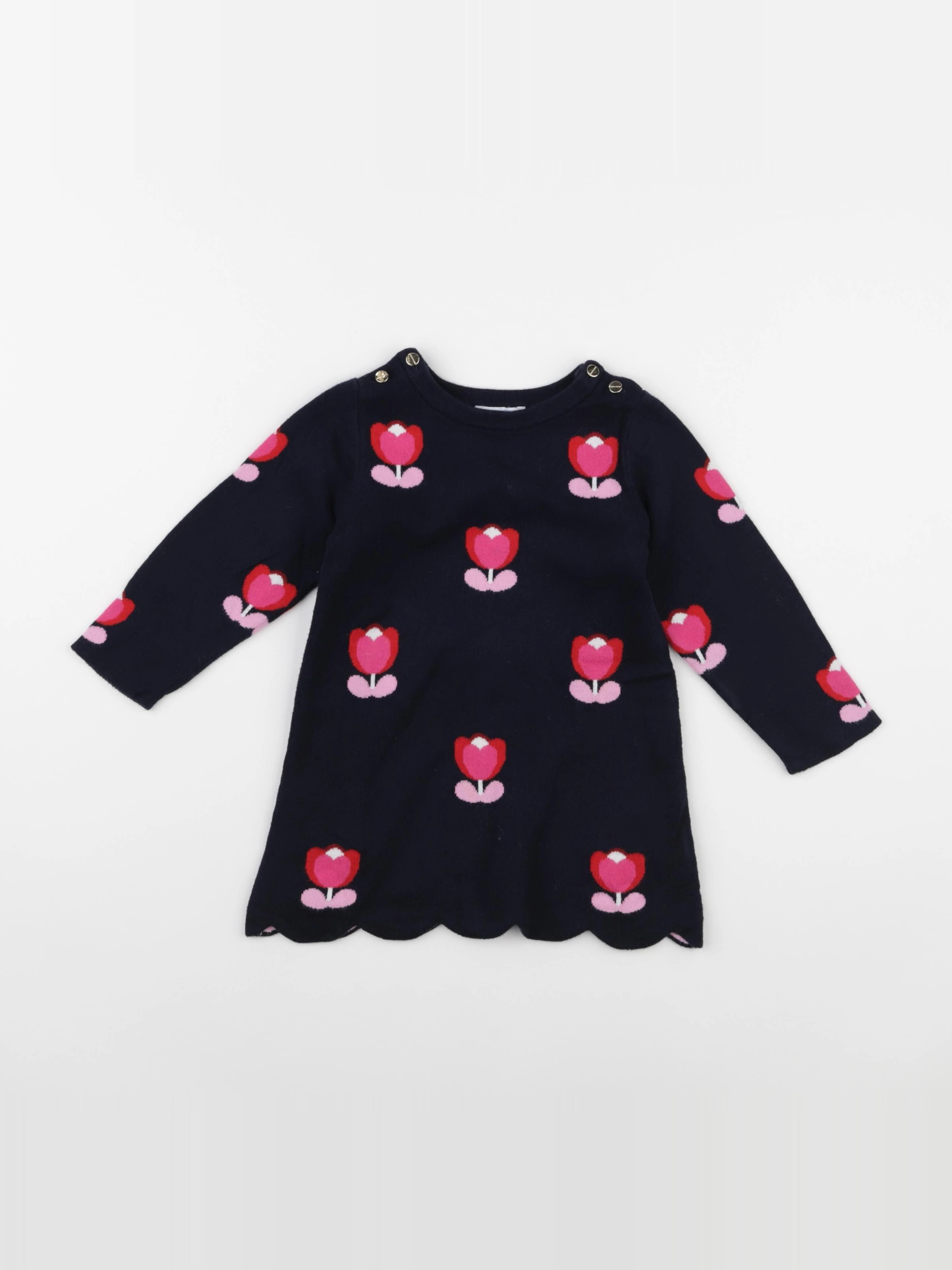 Jacadi - robe bleu - 24 mois