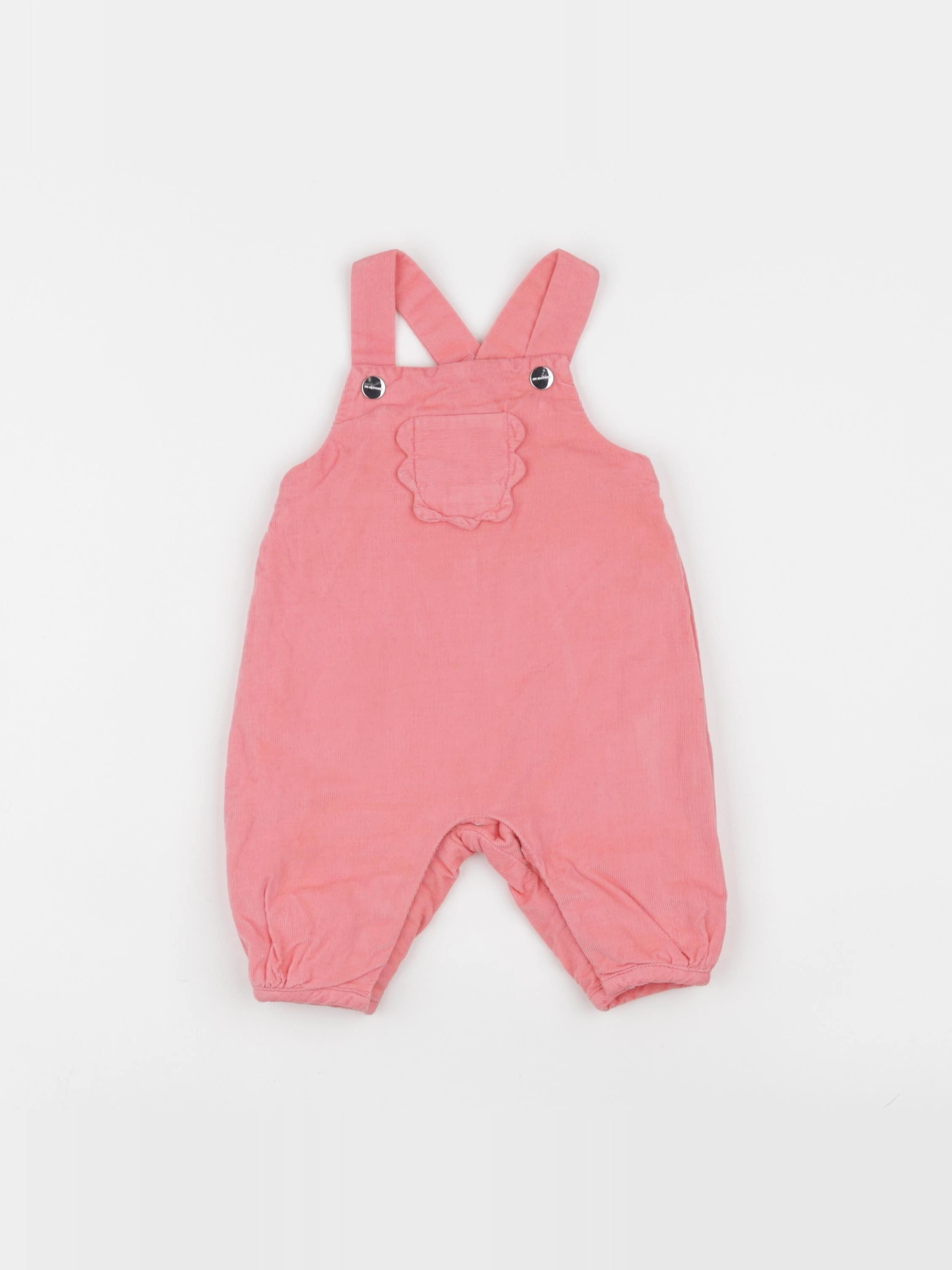 Jacadi - salopette rose - 3 mois