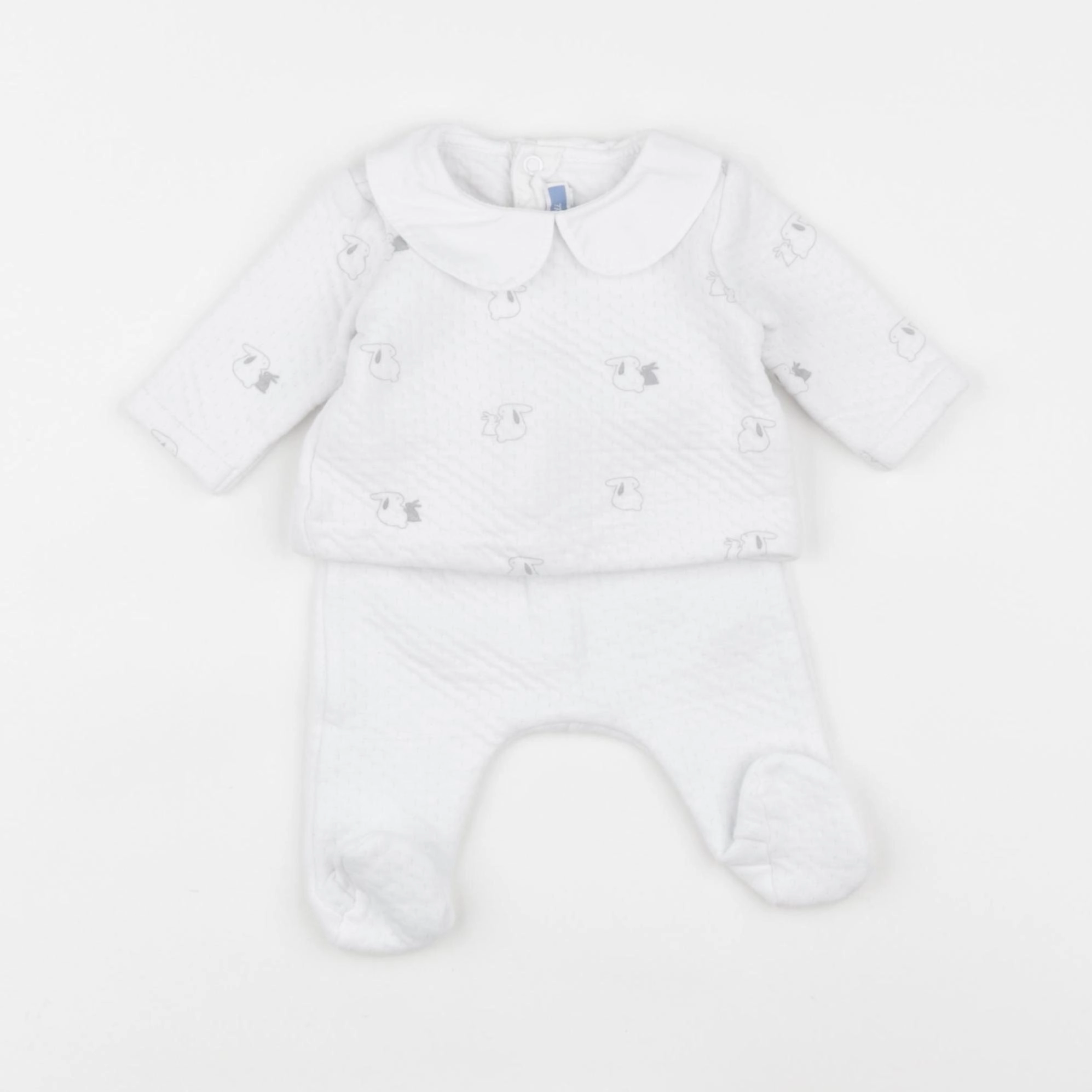Jacadi - ensemble blanc - 1 mois