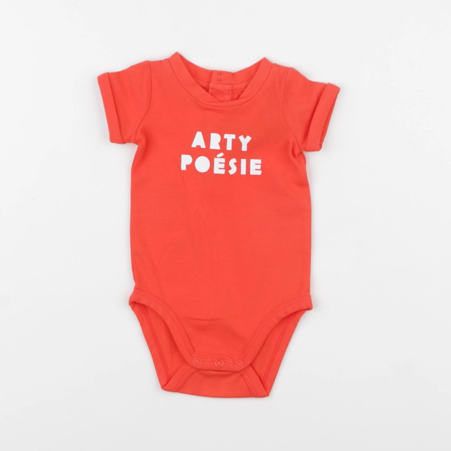 Jacadi - body rouge - 1 mois