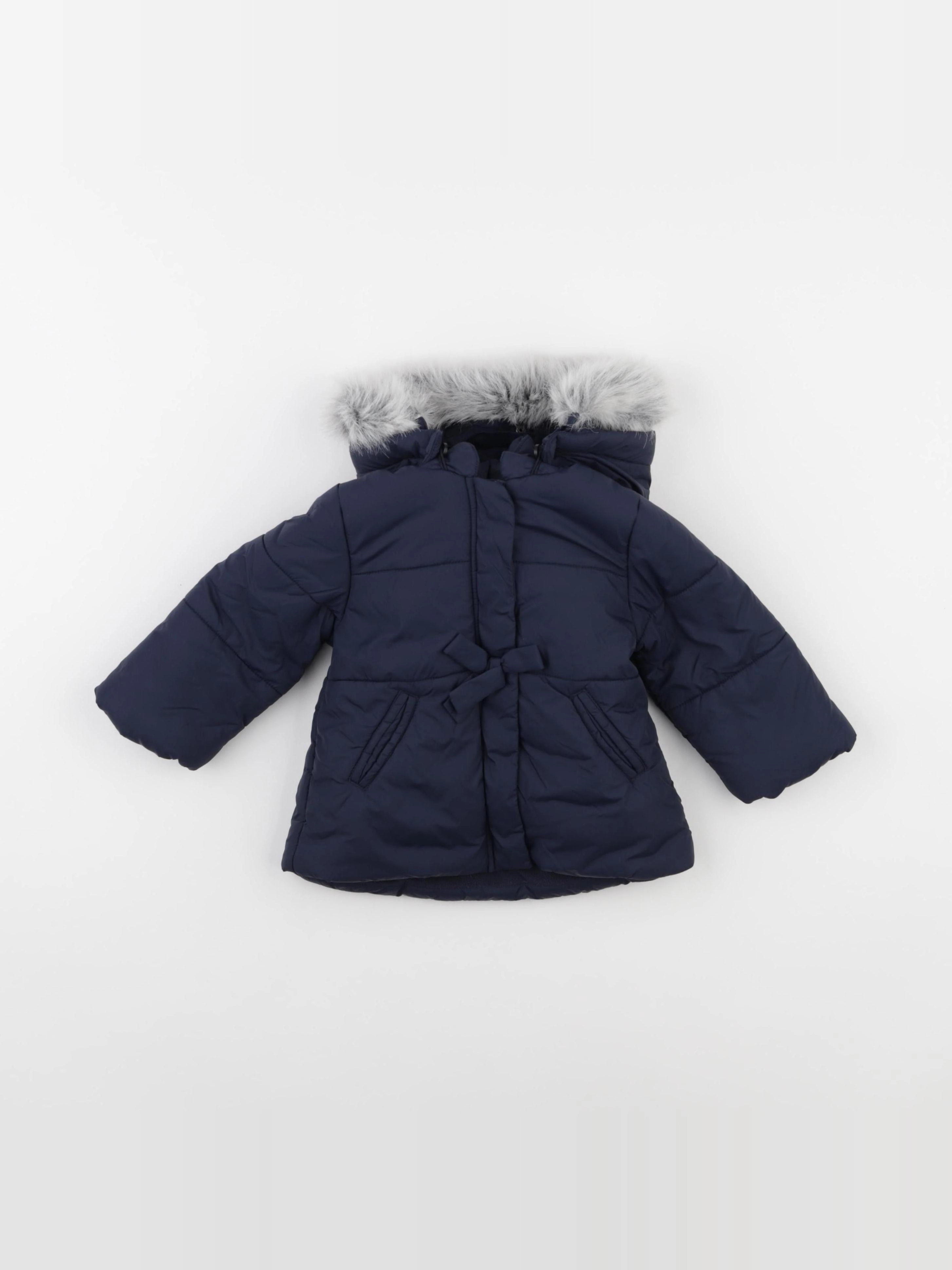 Jacadi - parka bleu - 6 mois