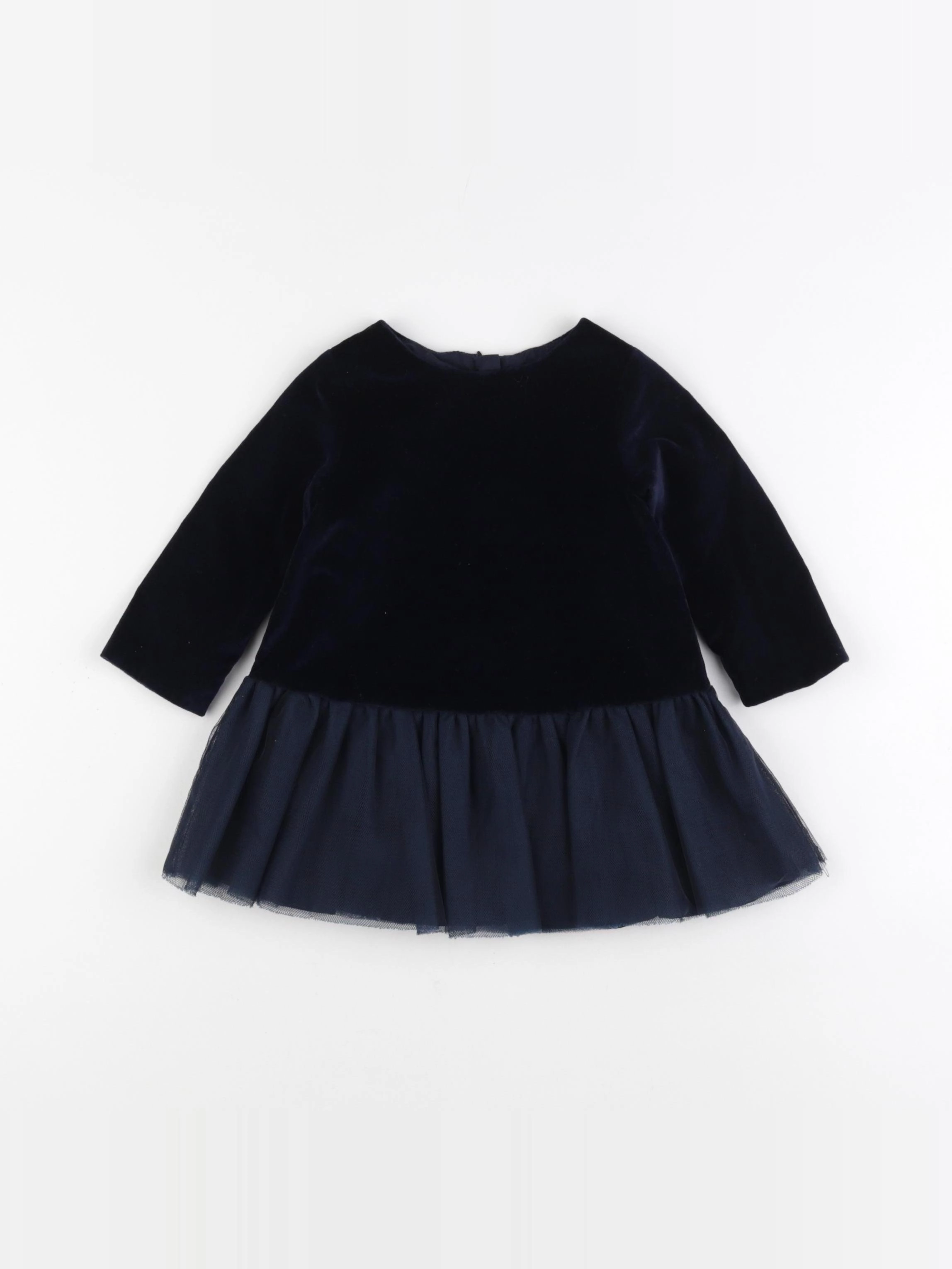Jacadi - robe bleu - 12 mois