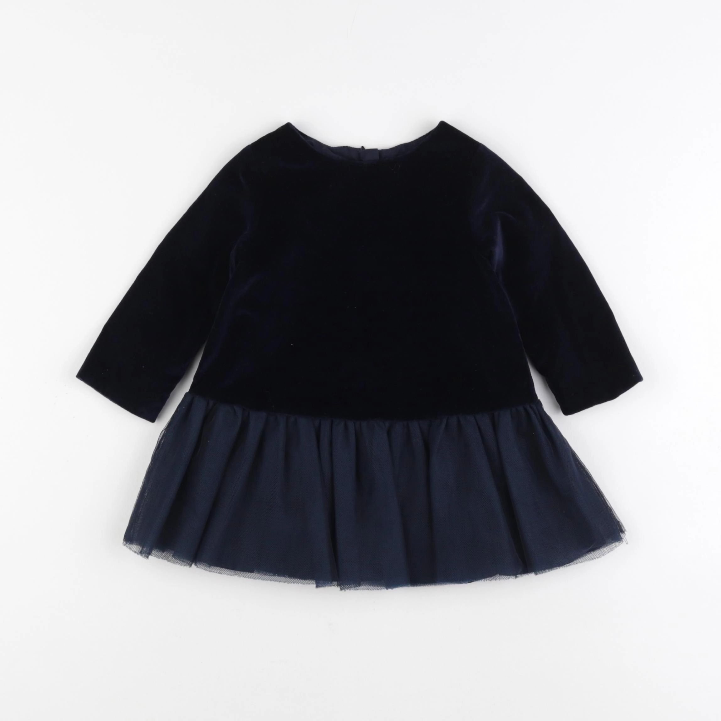 Jacadi - robe bleu - 12 mois