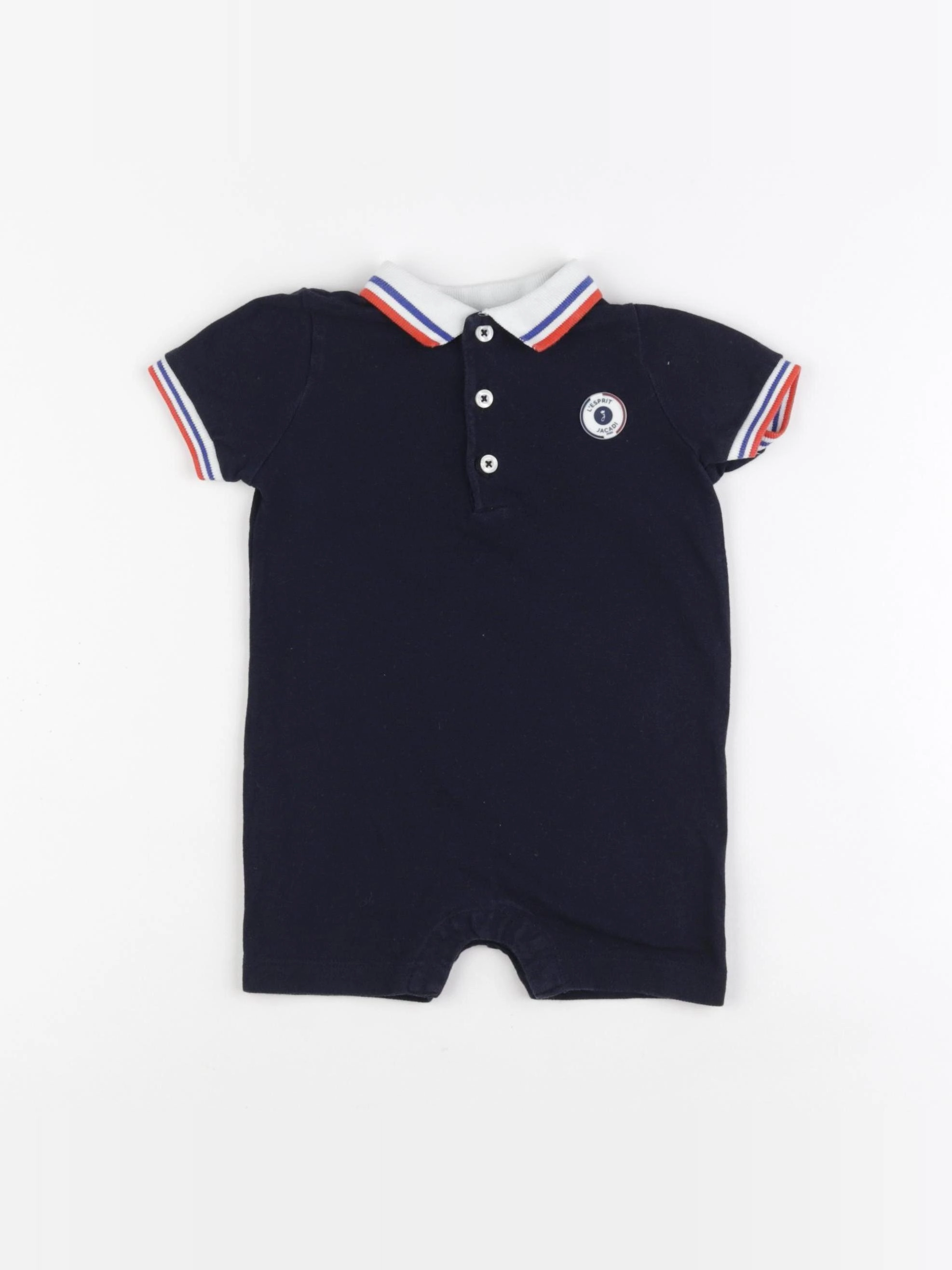 Jacadi - combinaison bleu - 12 mois
