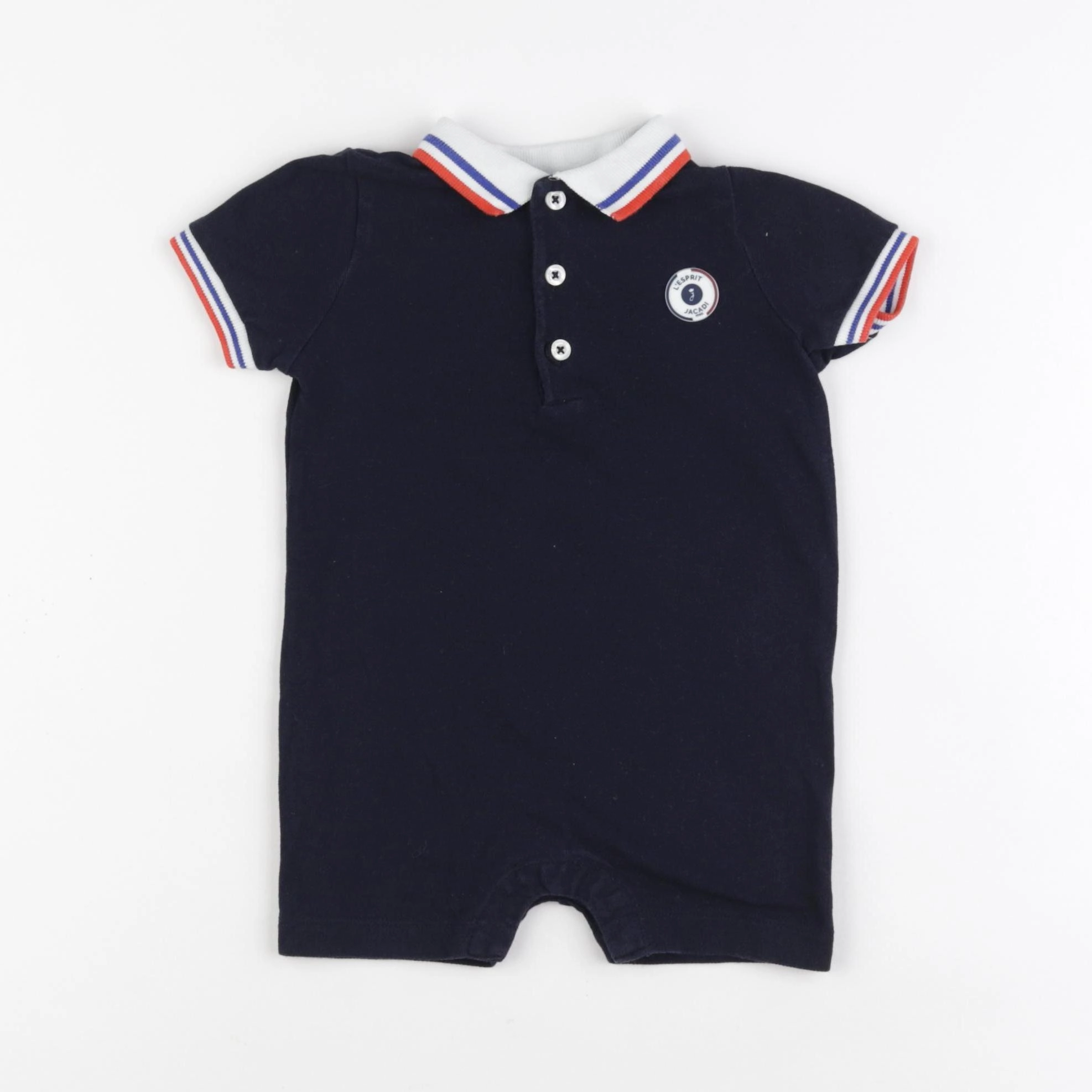 Jacadi - combinaison bleu - 12 mois