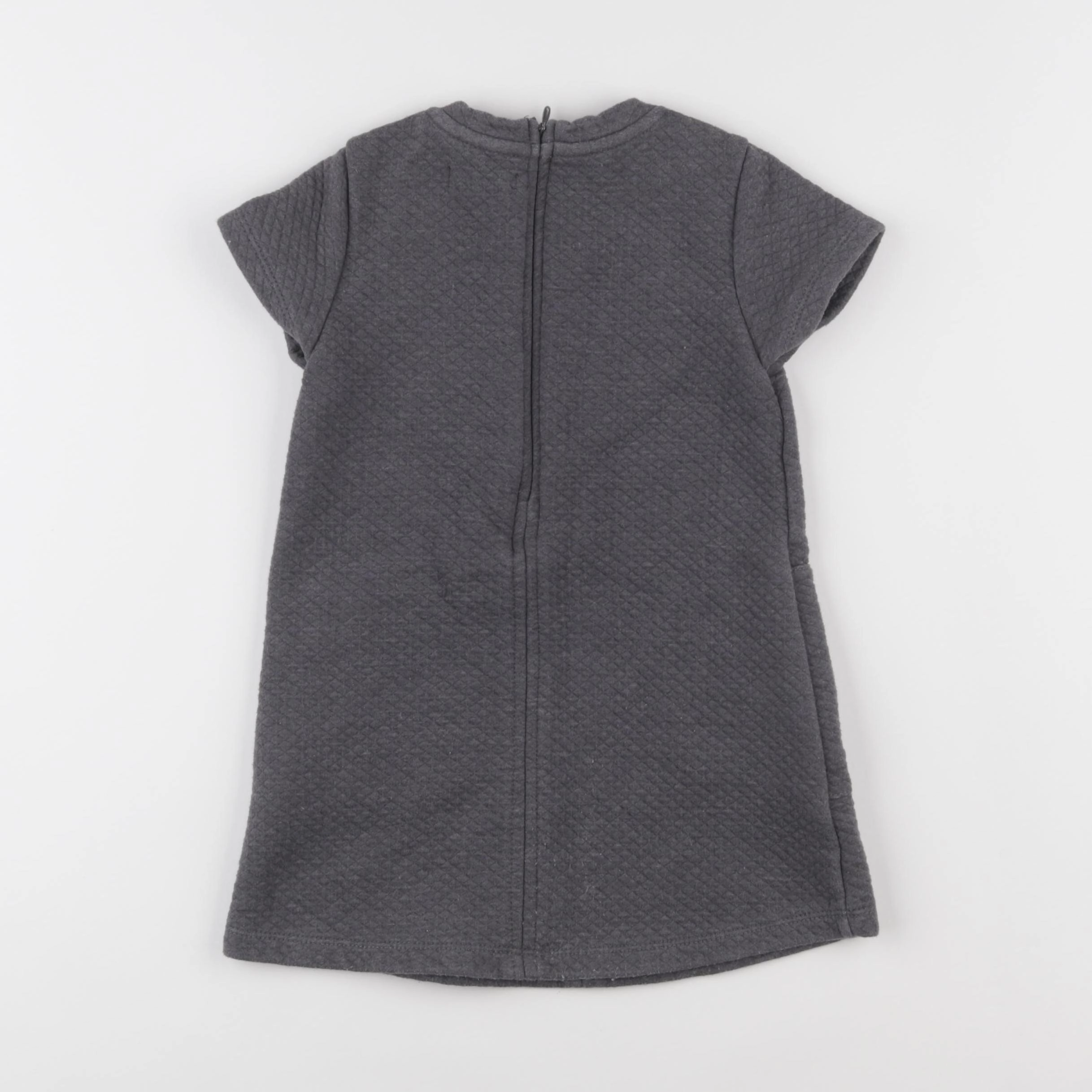 Okaidi - robe gris - 4 ans