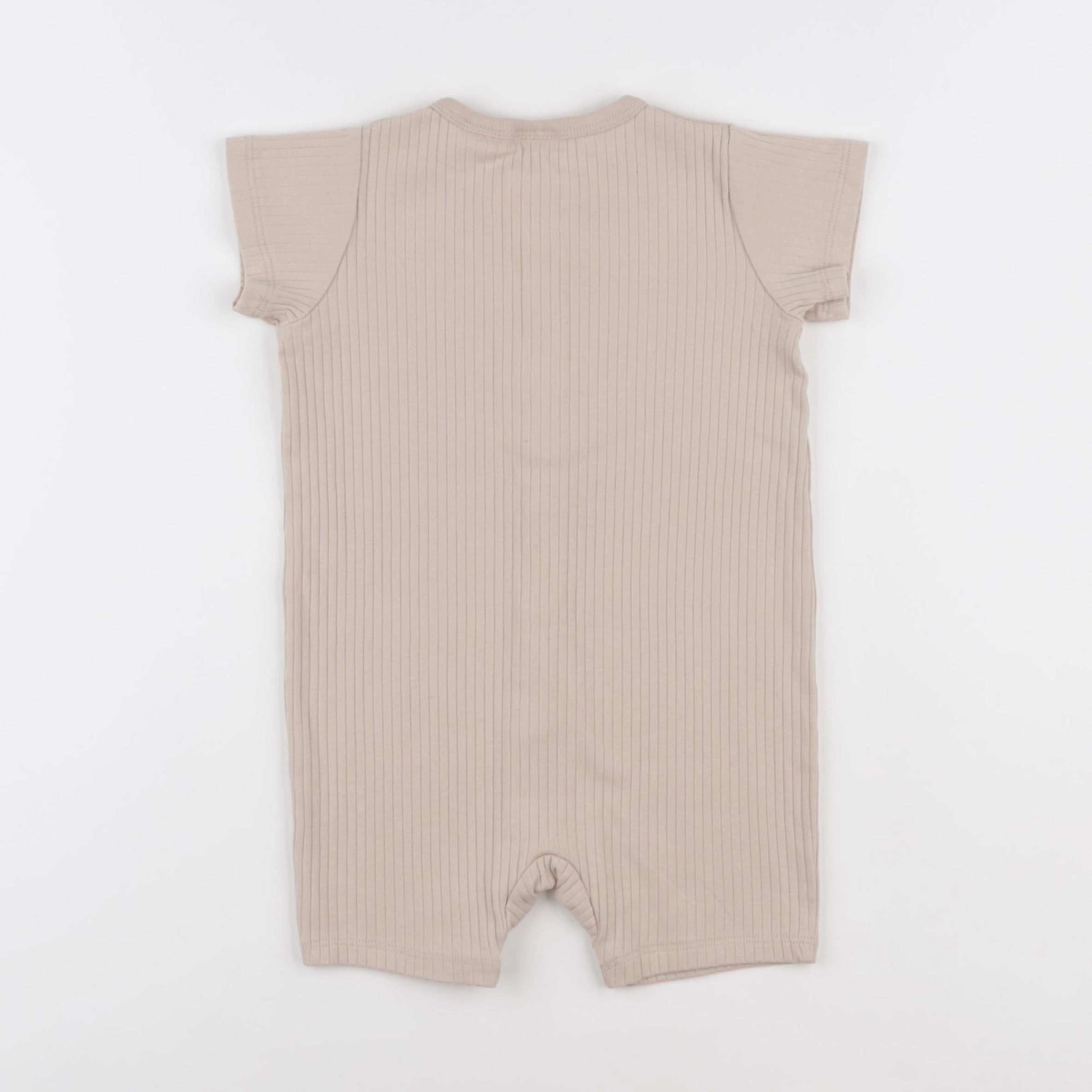 H&M - pyjama coton beige - 9/12 mois