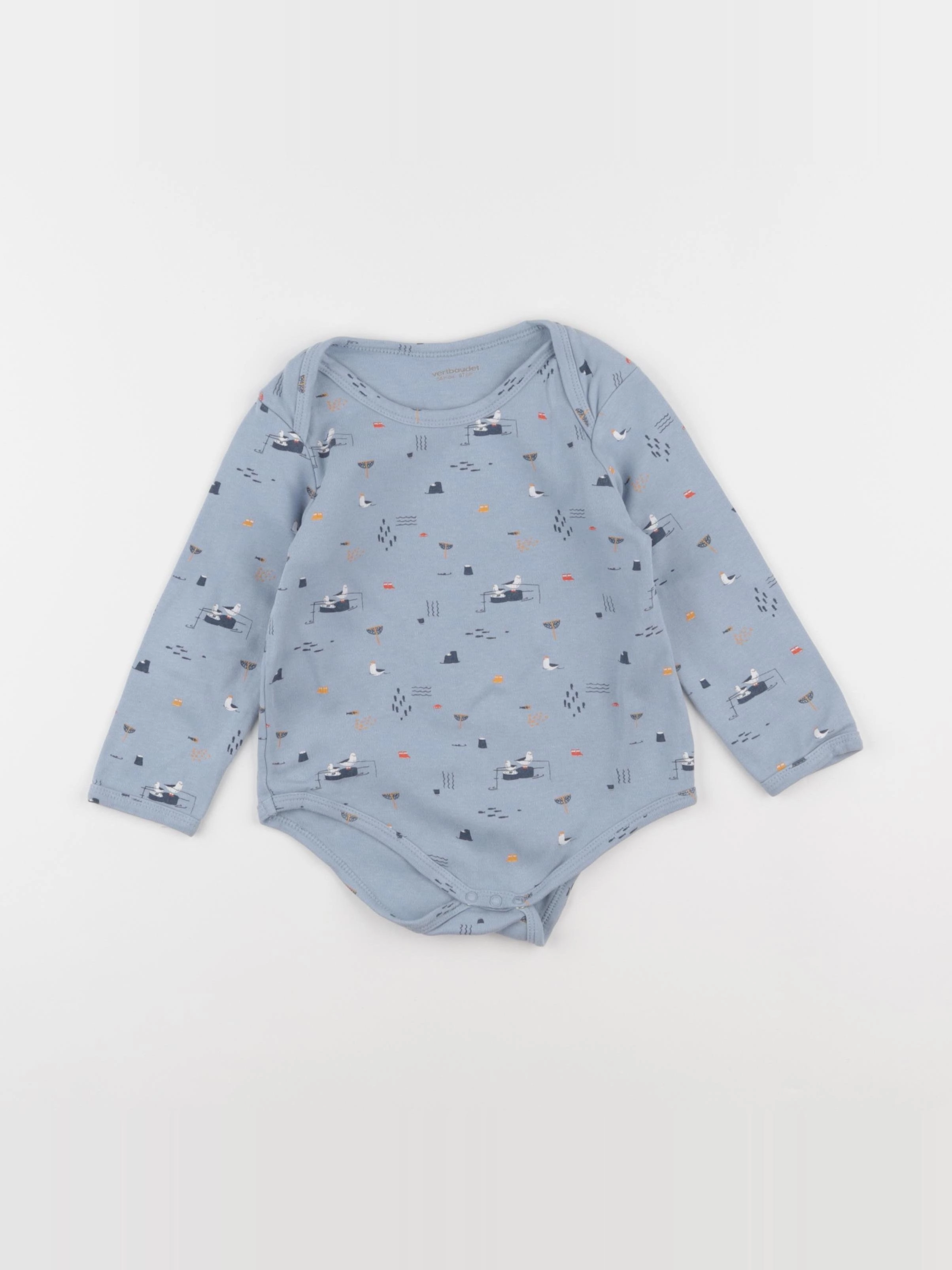 Vertbaudet - body bleu - 36 mois
