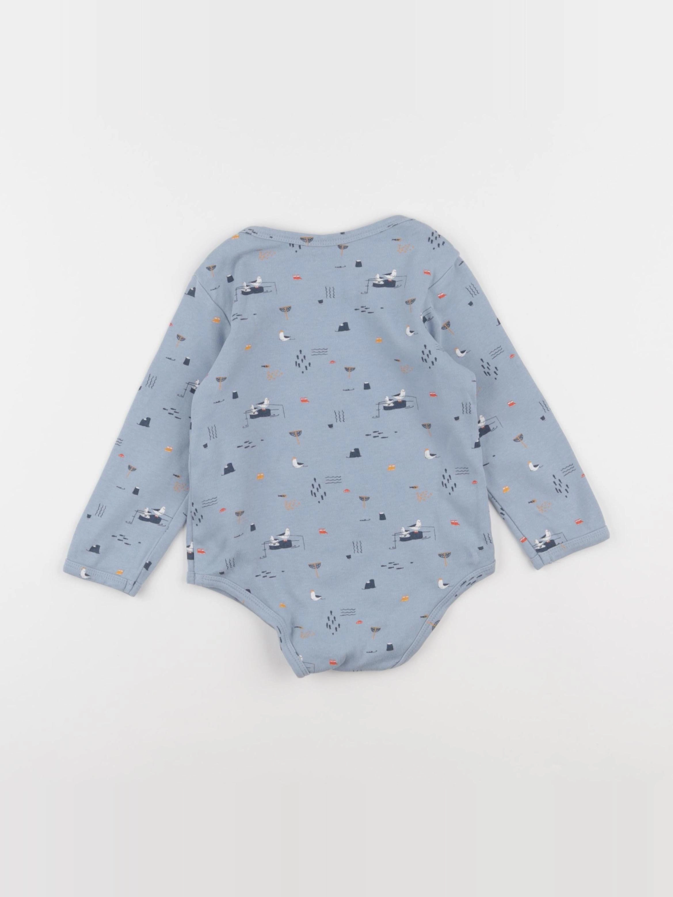 Vertbaudet - body bleu - 36 mois