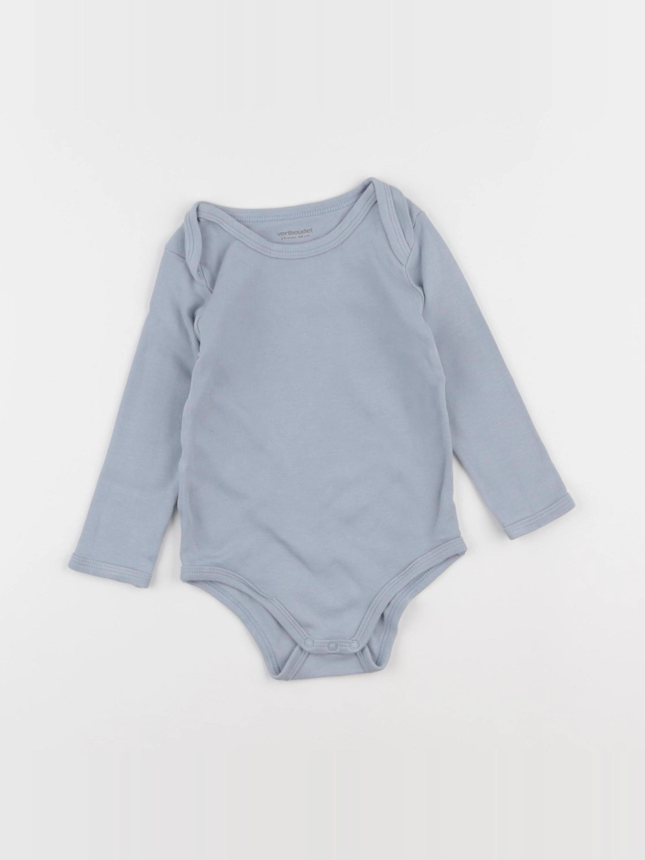 Vertbaudet - body bleu - 24 mois