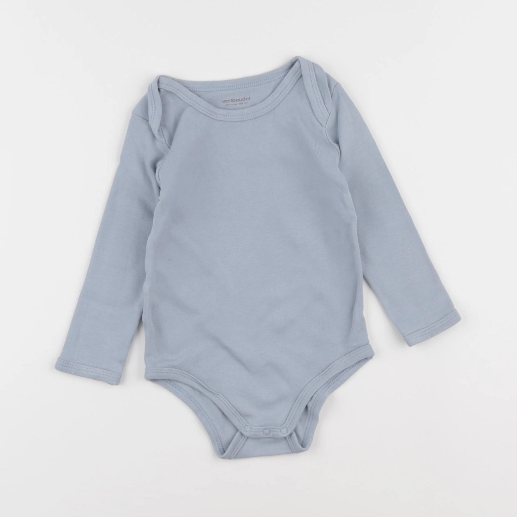 Vertbaudet - body bleu - 24 mois