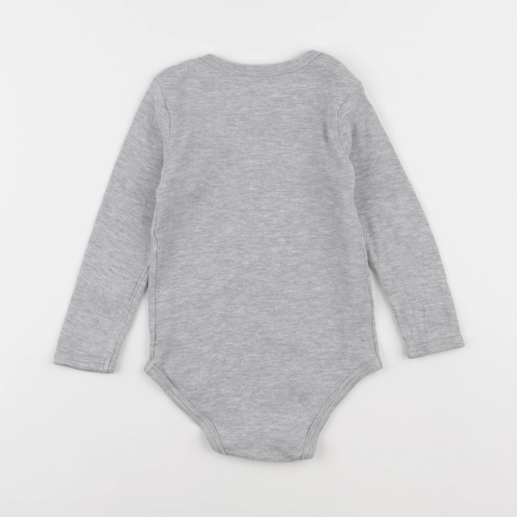 Vertbaudet - body gris - 24 mois