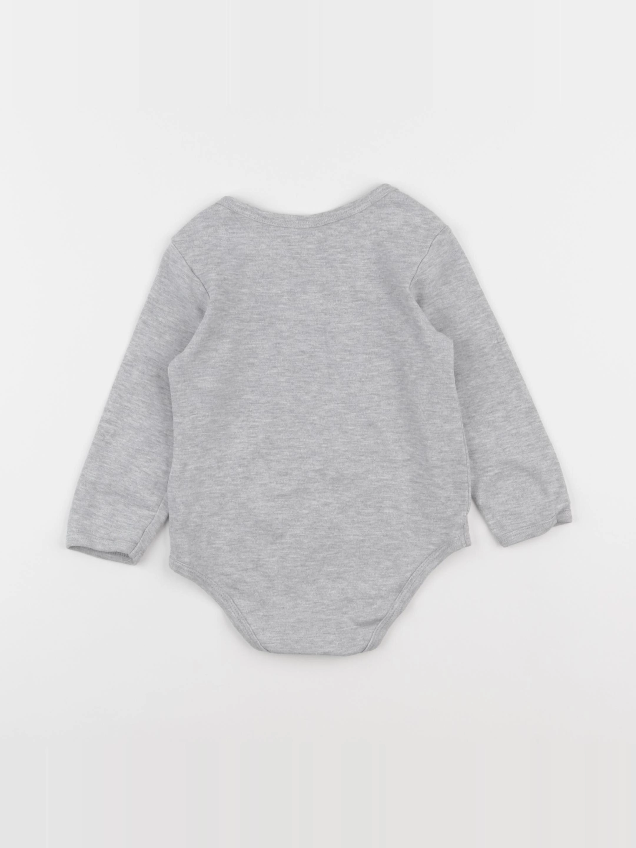 Vertbaudet - body gris - 36 mois