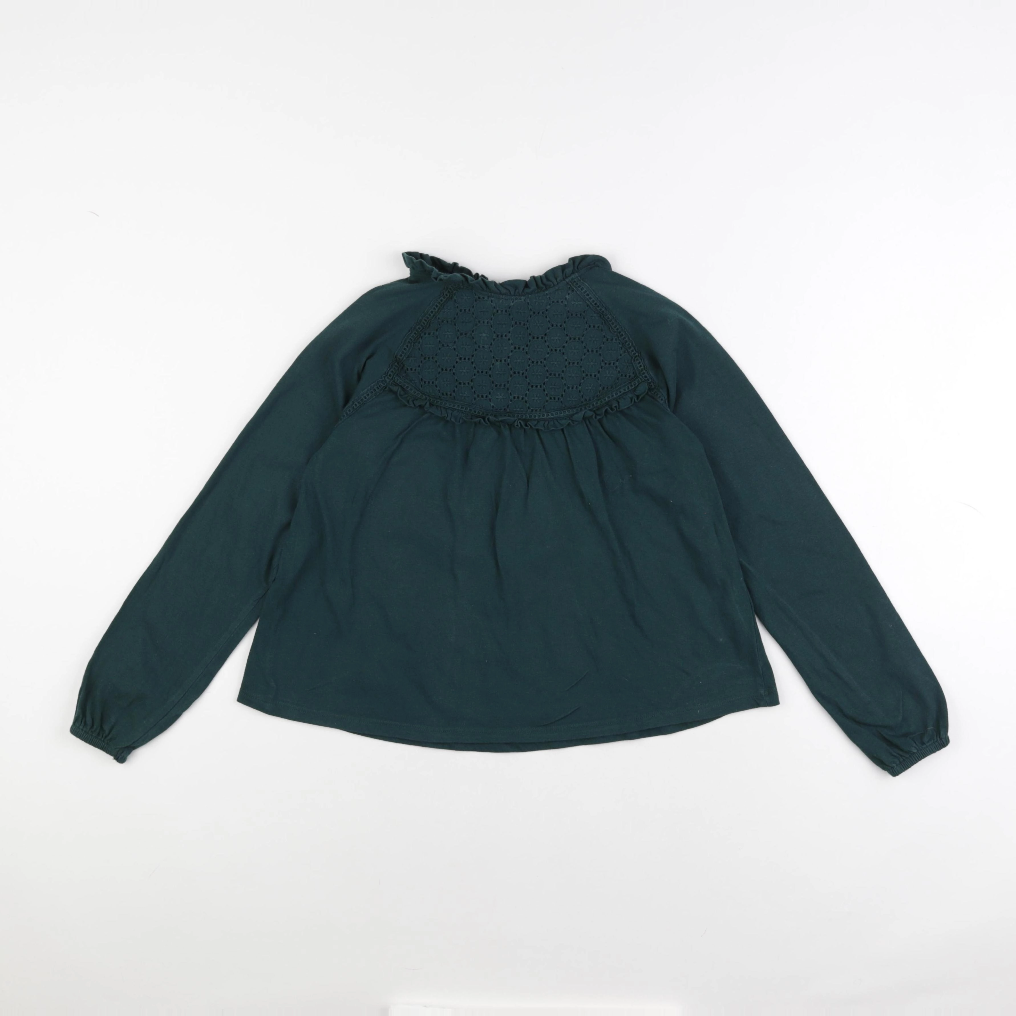 Vertbaudet - tee-shirt vert - 10 ans