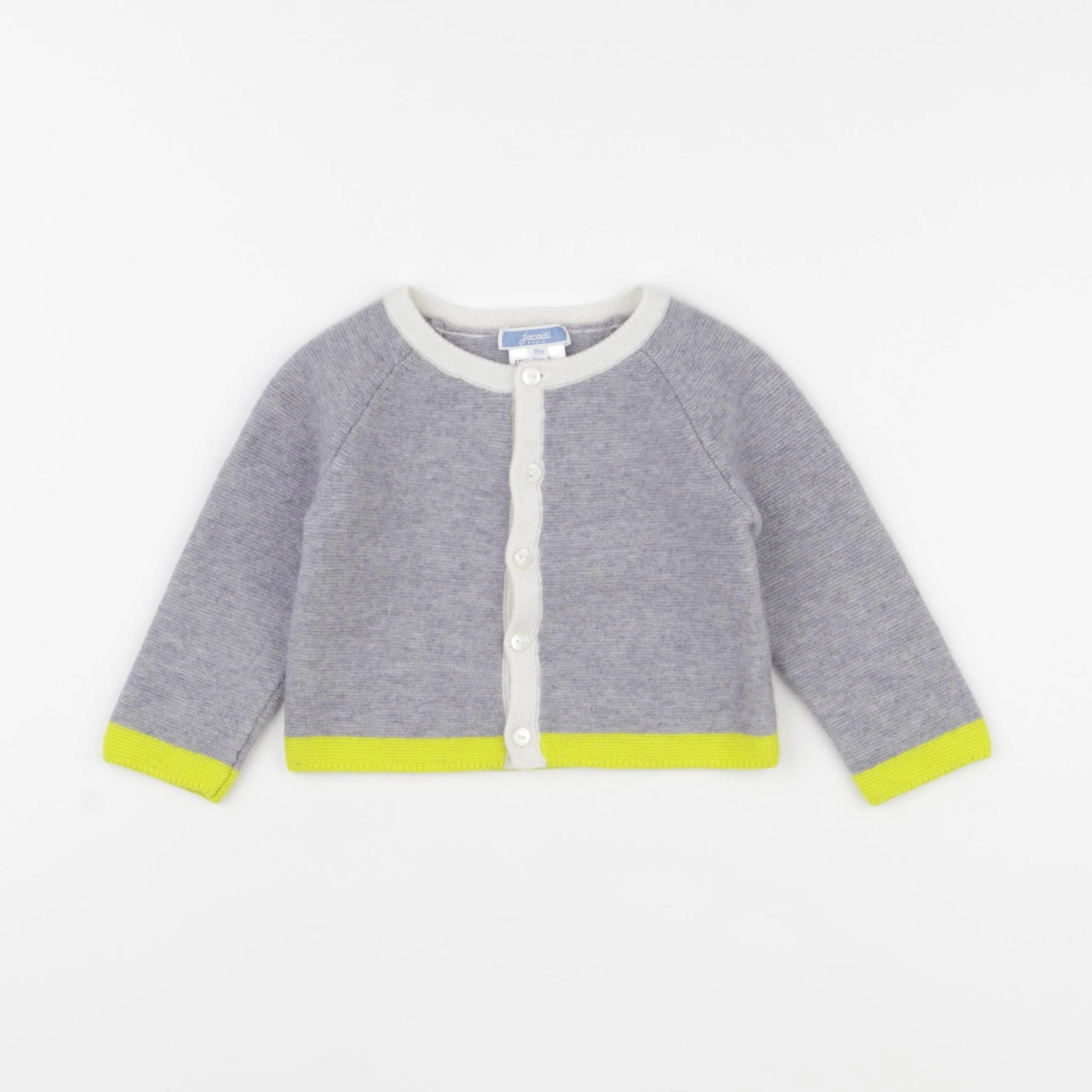 Jacadi - gilet gris - 18 mois