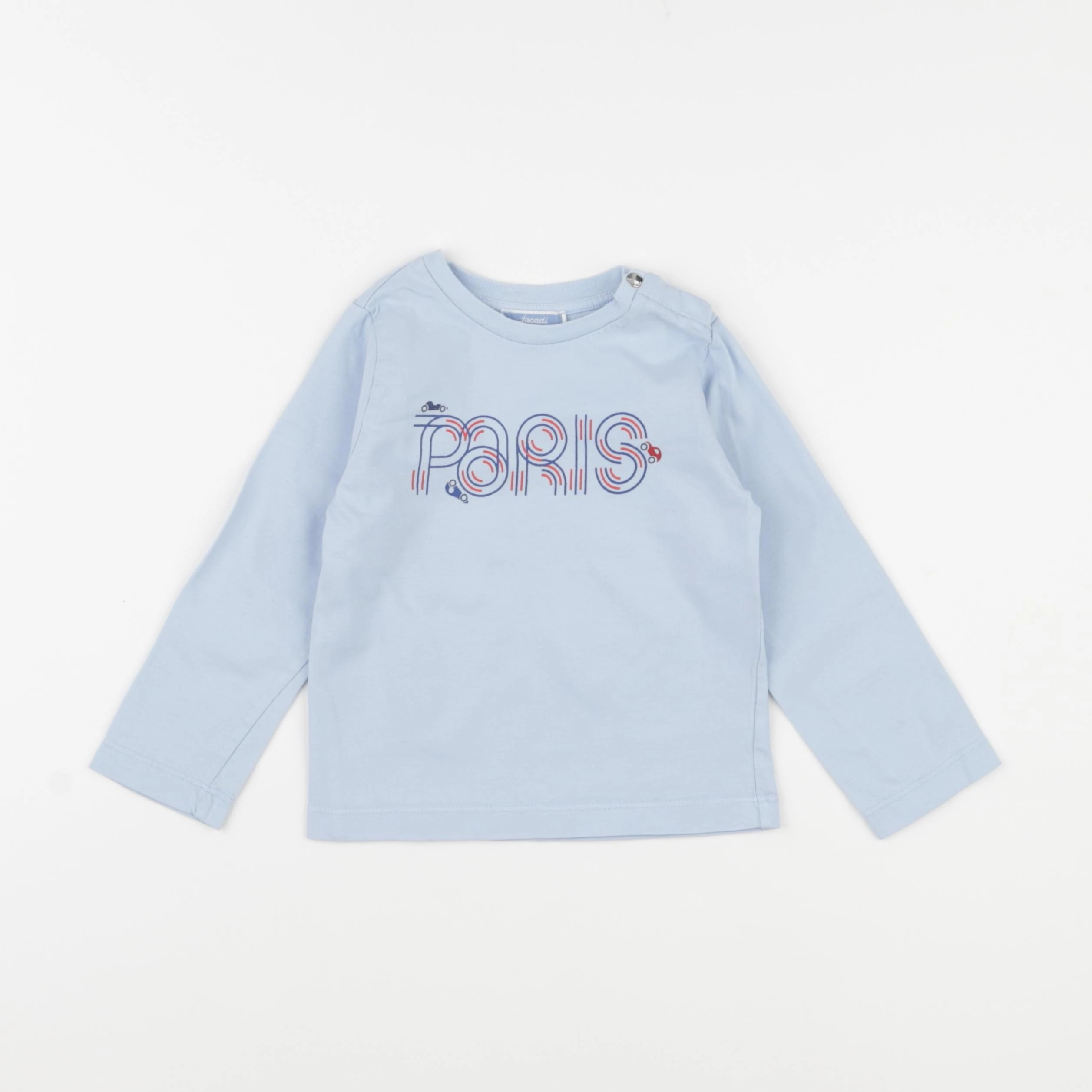 Jacadi - tee-shirt bleu - 24 mois