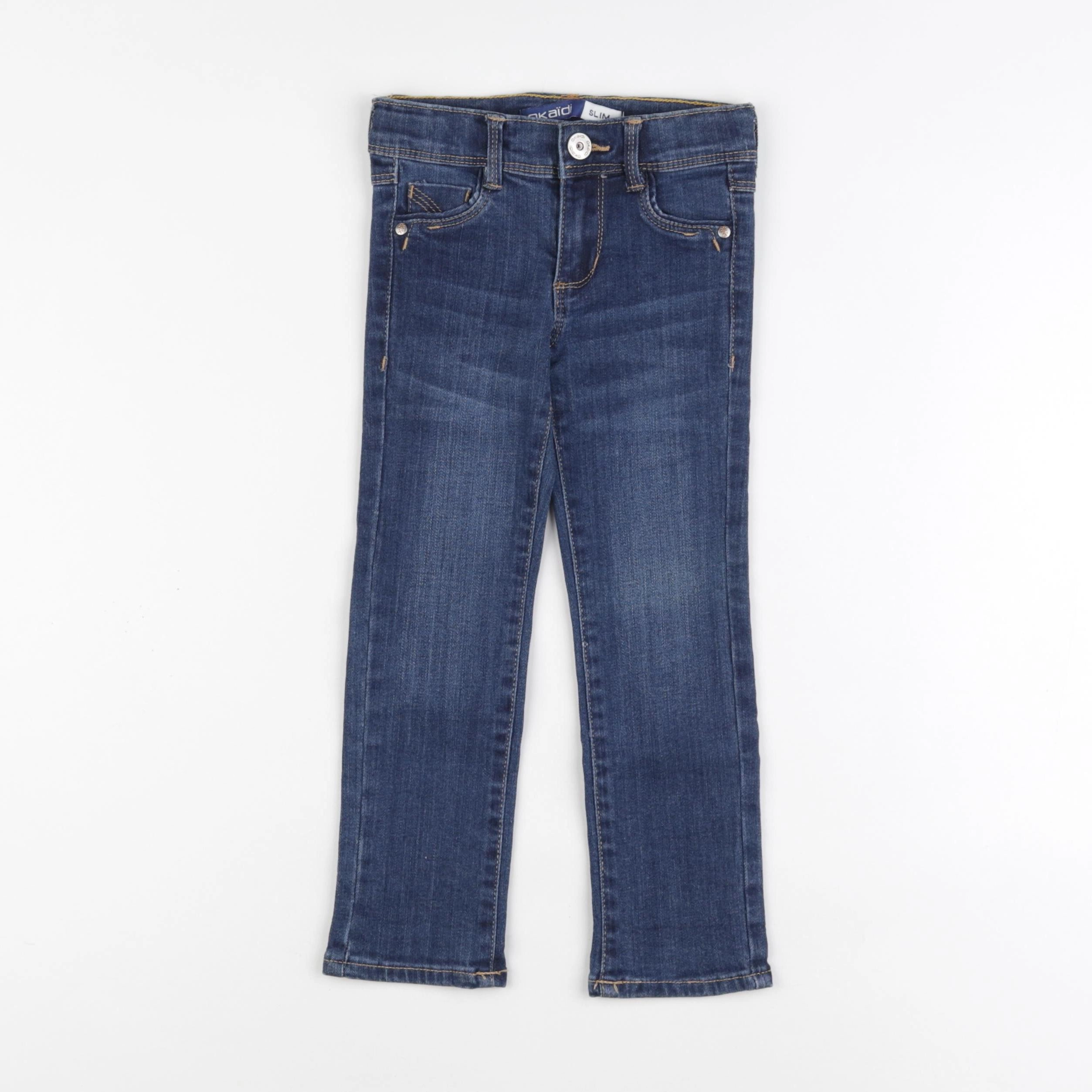 Okaidi - jean bleu - 3 ans