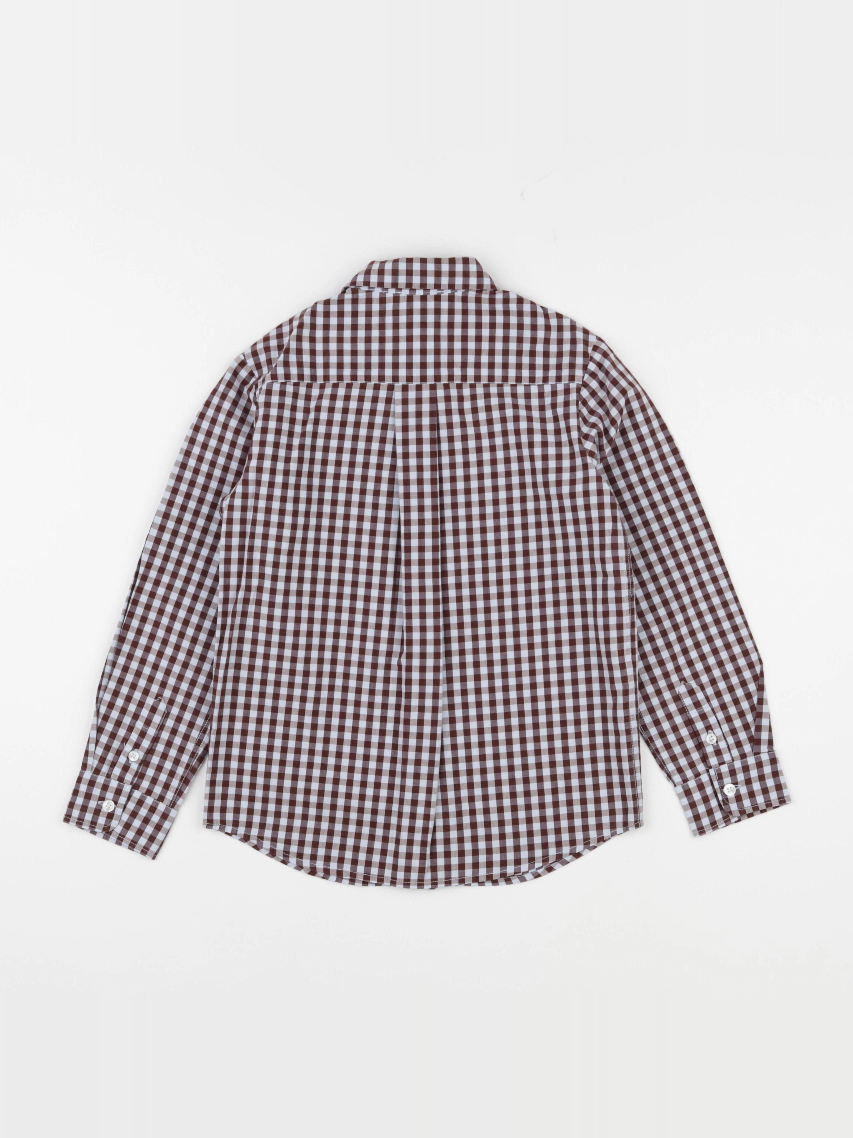 Jacadi - chemise bleu, marron - 8 ans