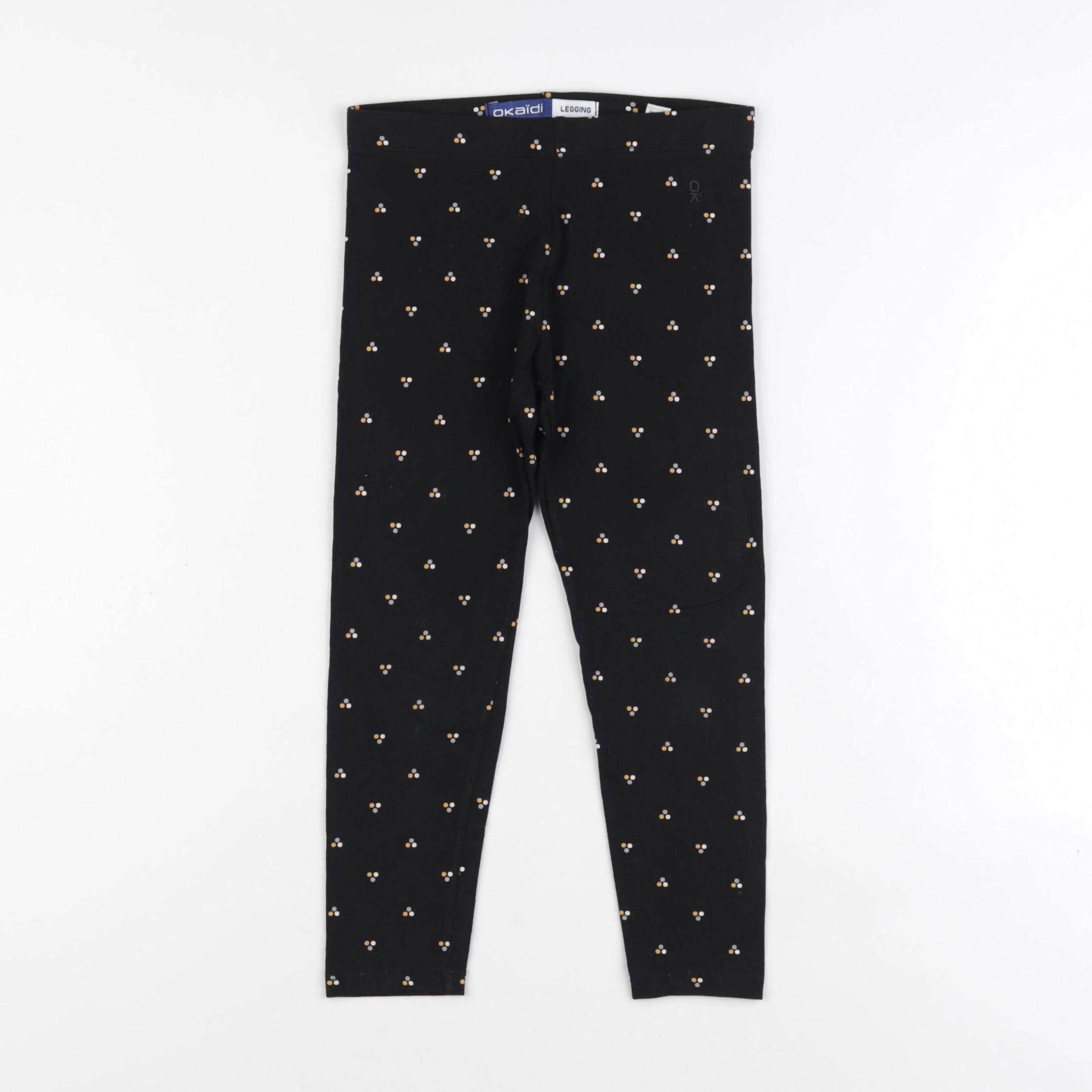 Okaidi - legging noir - 5 ans