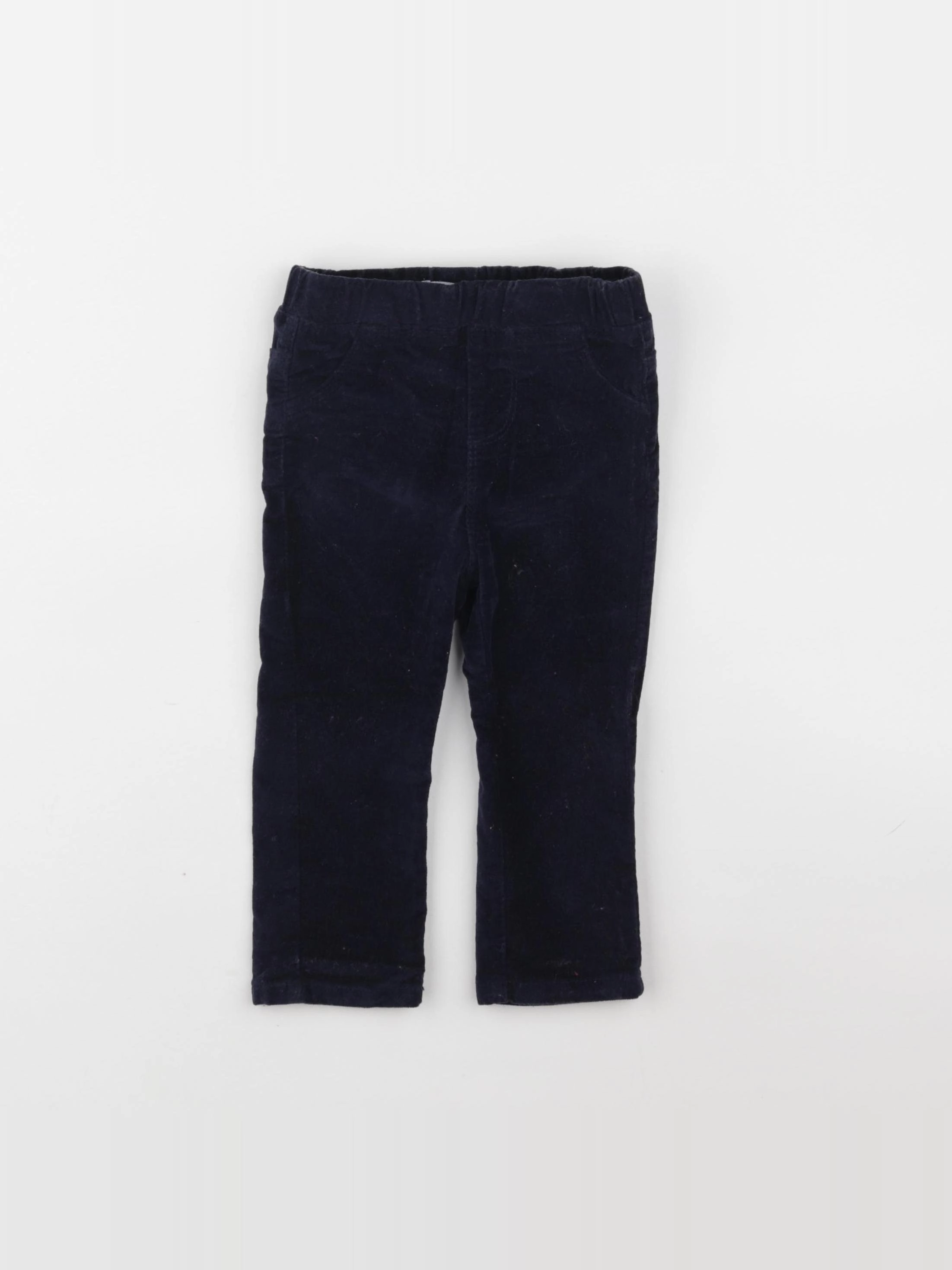 Vertbaudet - jegging bleu - 18 mois