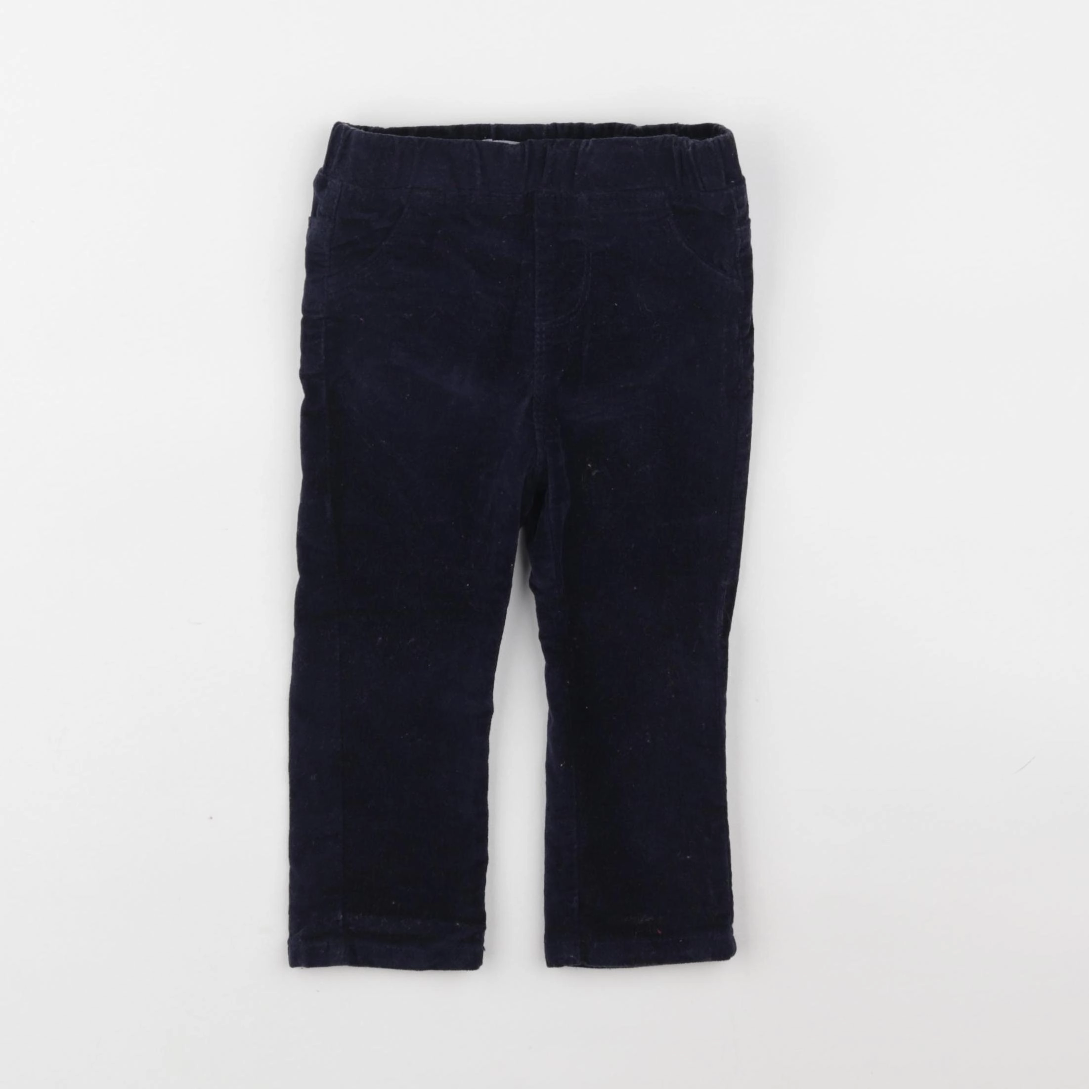 Vertbaudet - jegging bleu - 18 mois