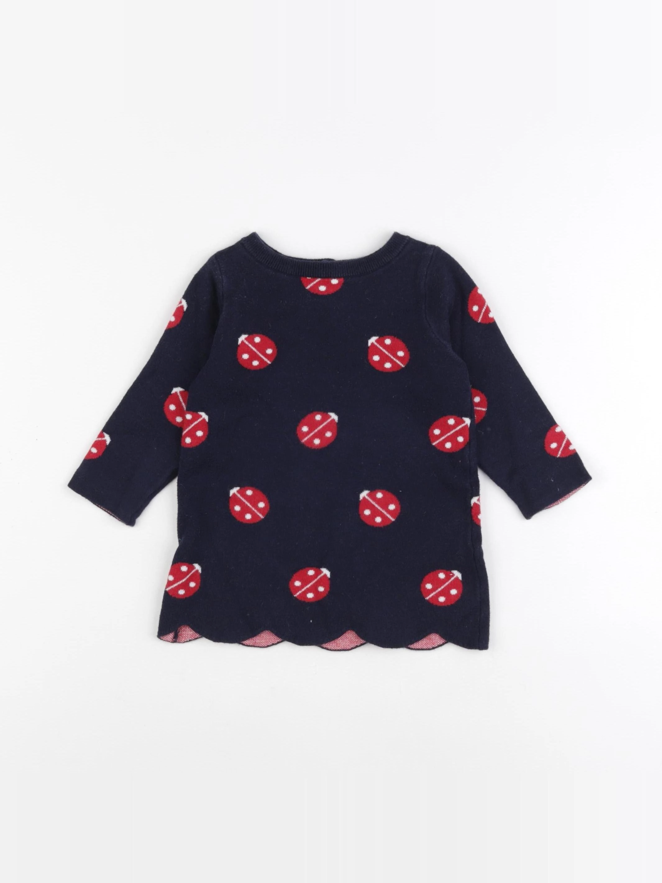 Jacadi - robe bleu - 12 mois
