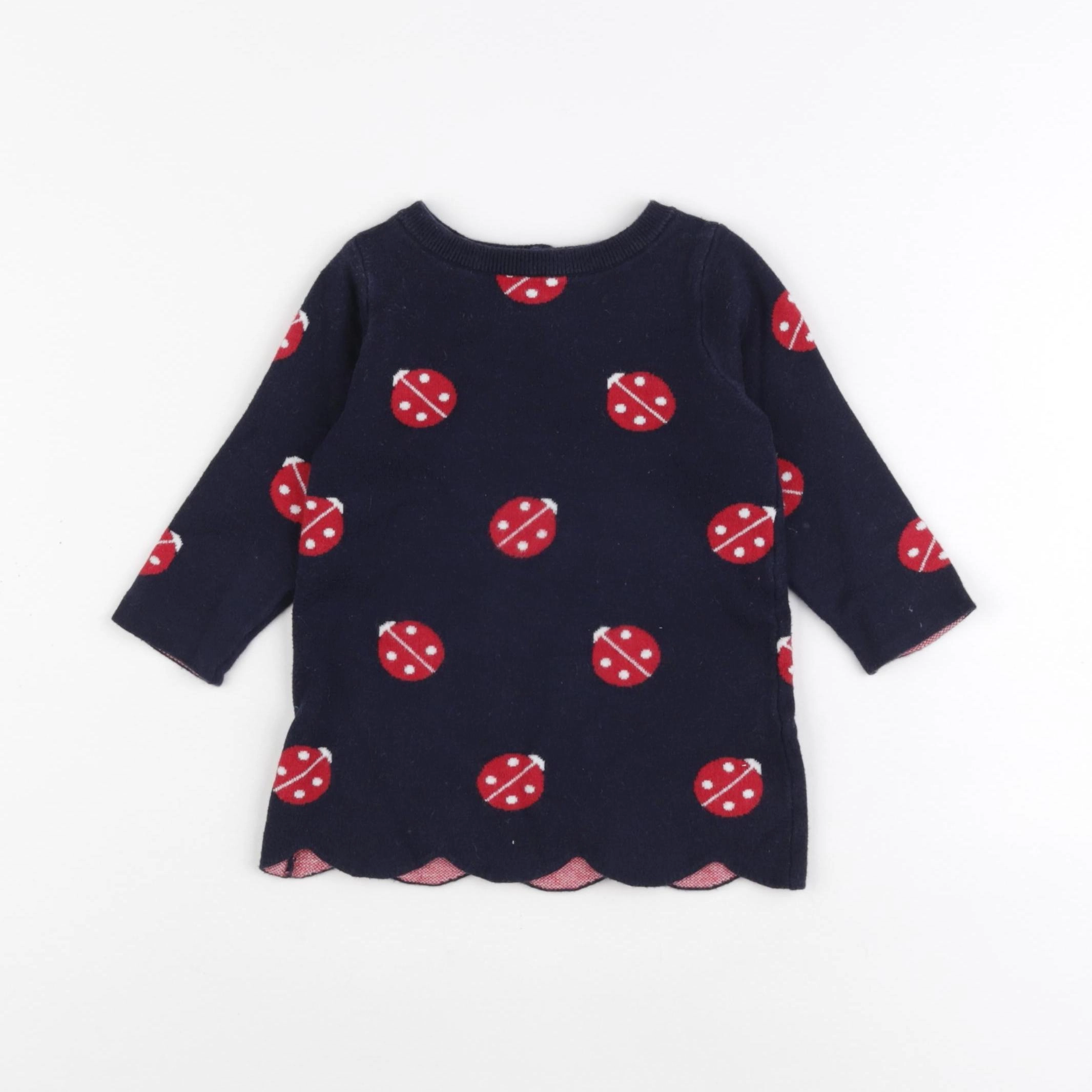 Jacadi - robe bleu - 12 mois