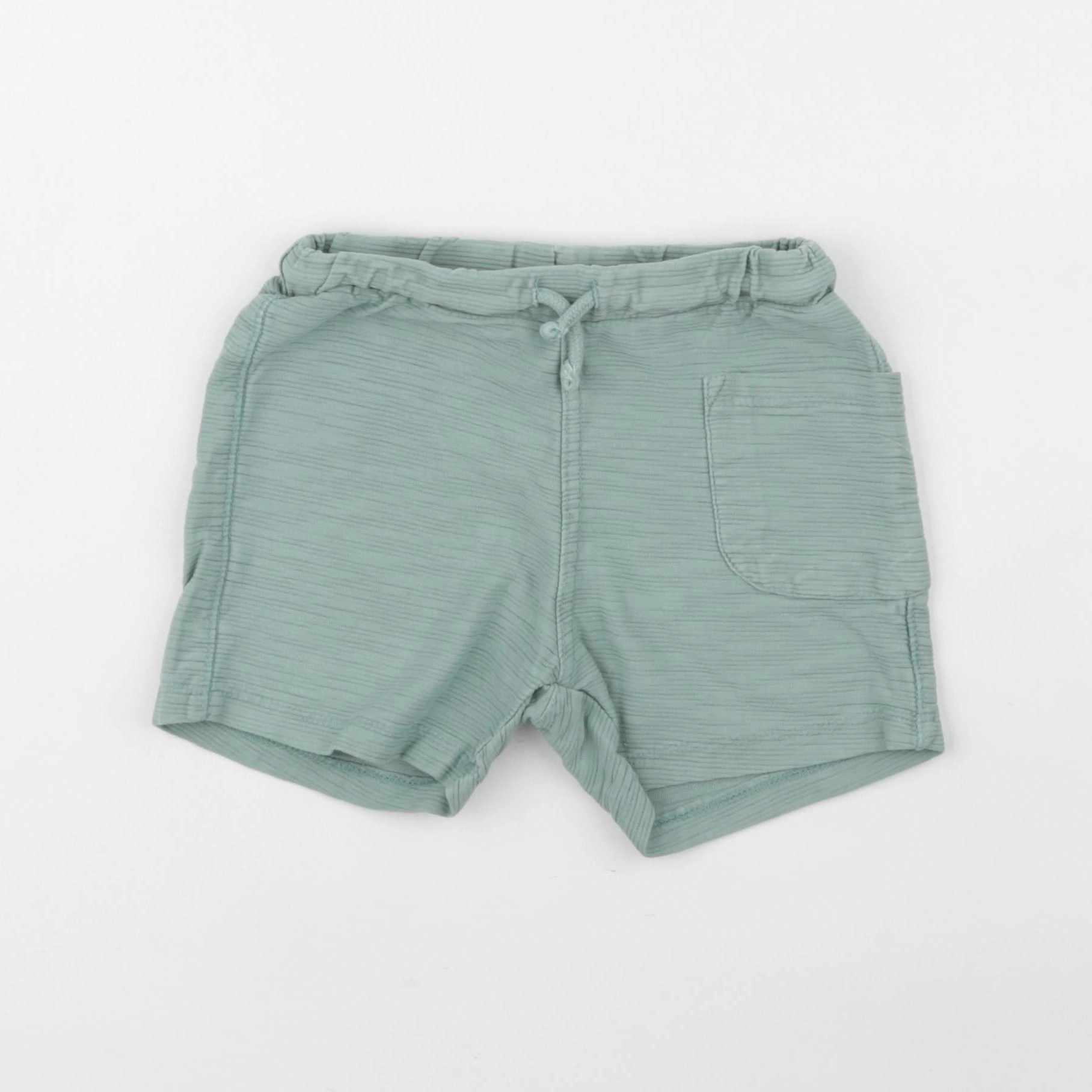 Zara - short vert - 12/18 mois