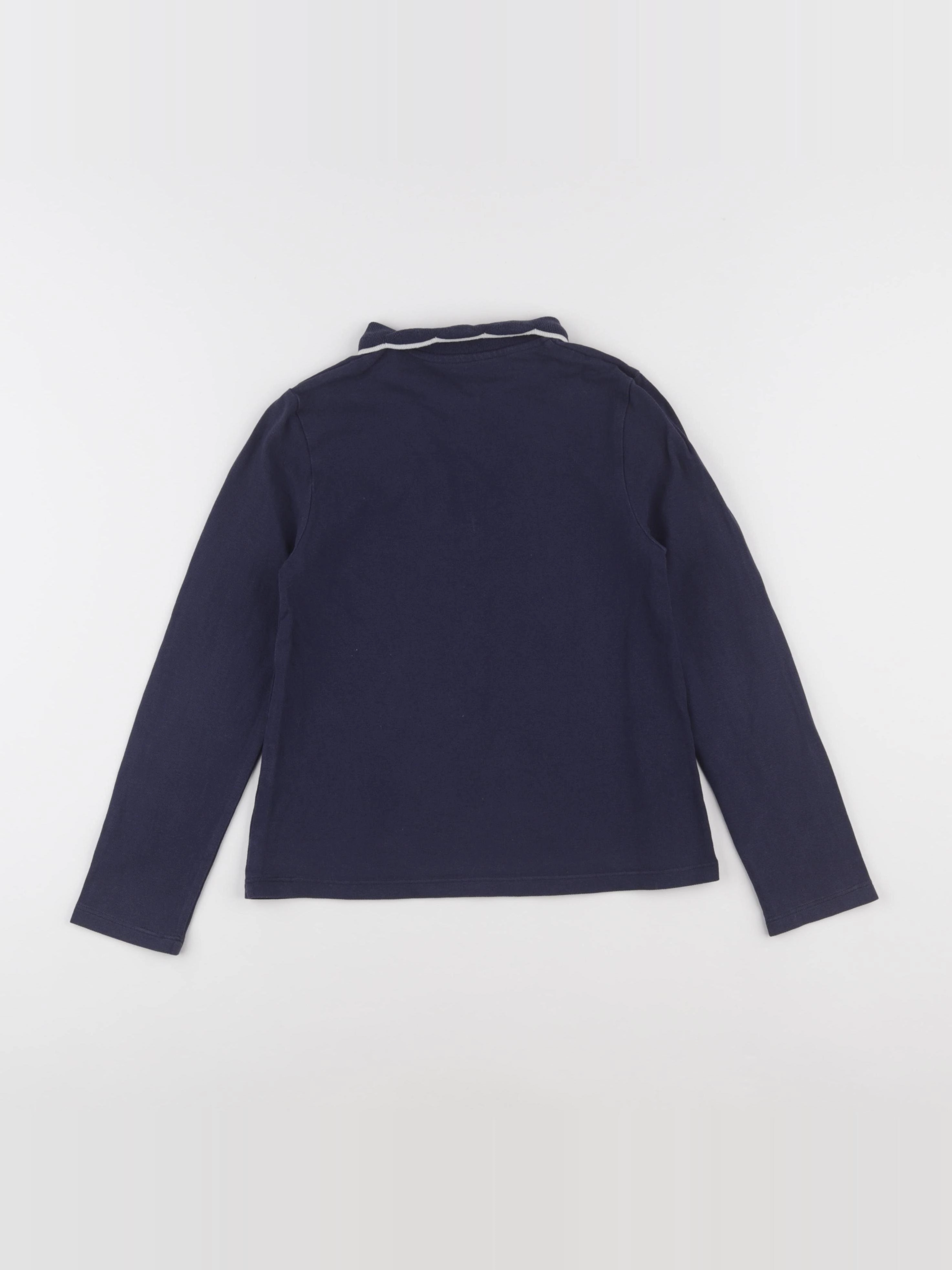 Cyrillus - polo bleu - 8 ans