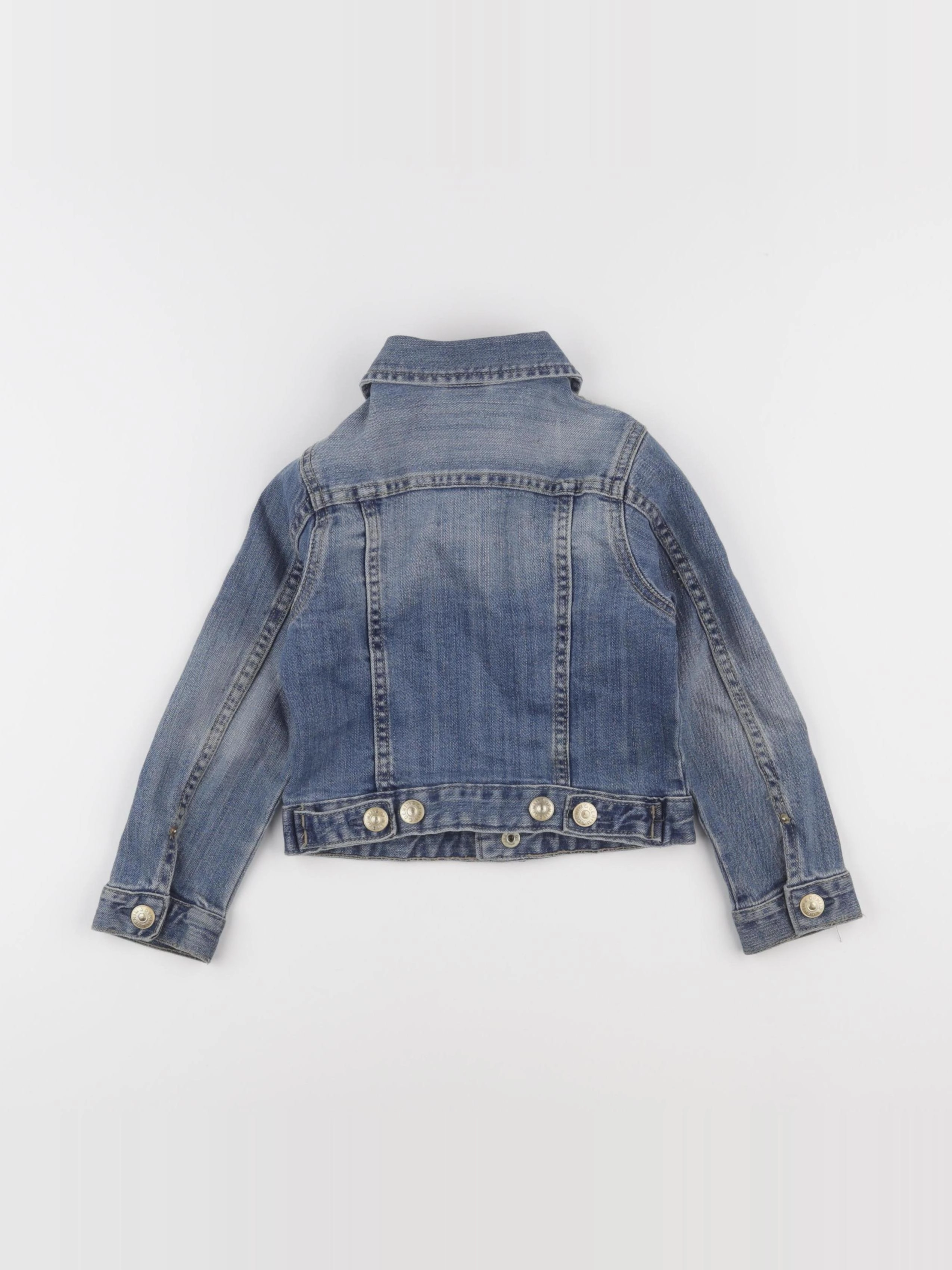 H&M - veste bleu - 4/5 ans