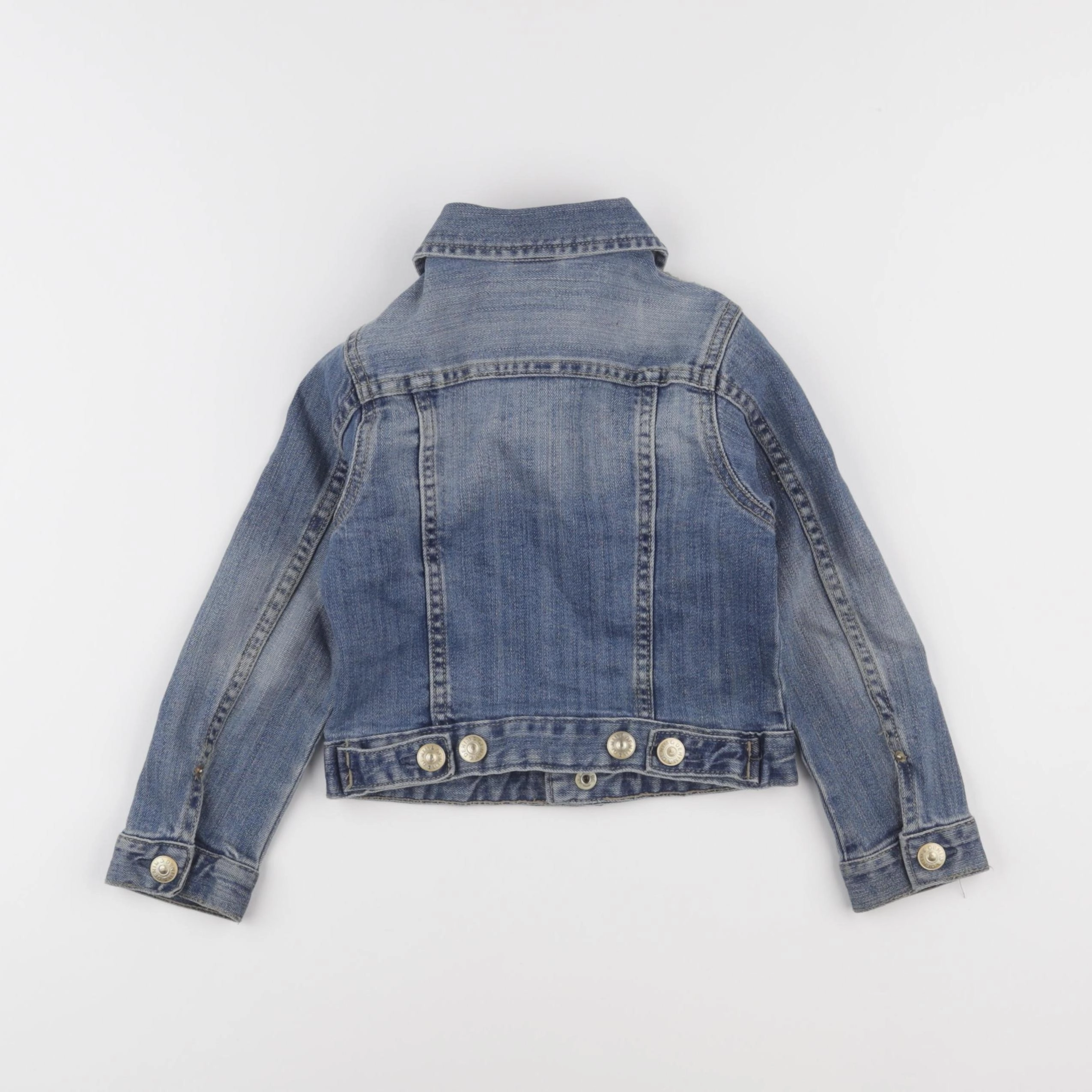 H&M - veste bleu - 4/5 ans