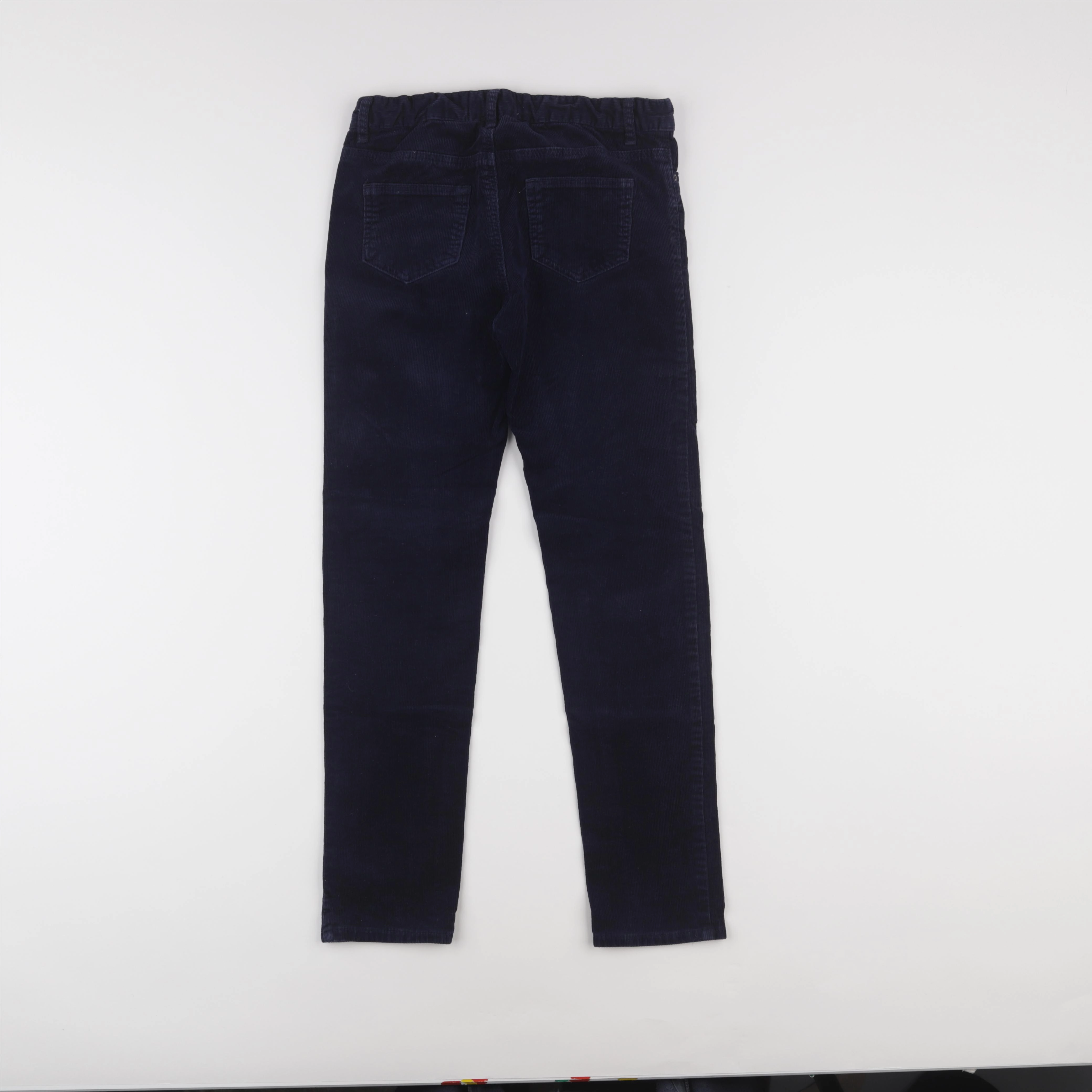 H&M - pantalon bleu - 9/10 ans