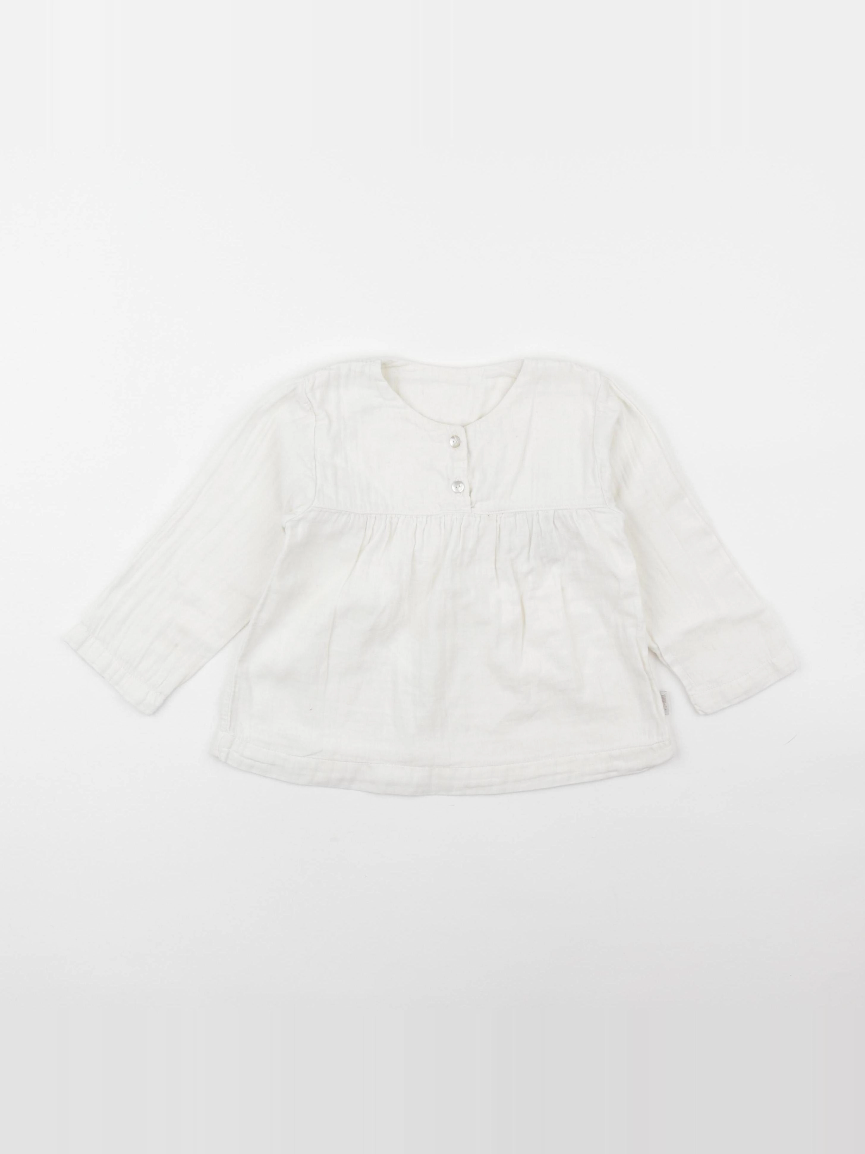 Poudre Organic - blouse beige - 18 mois