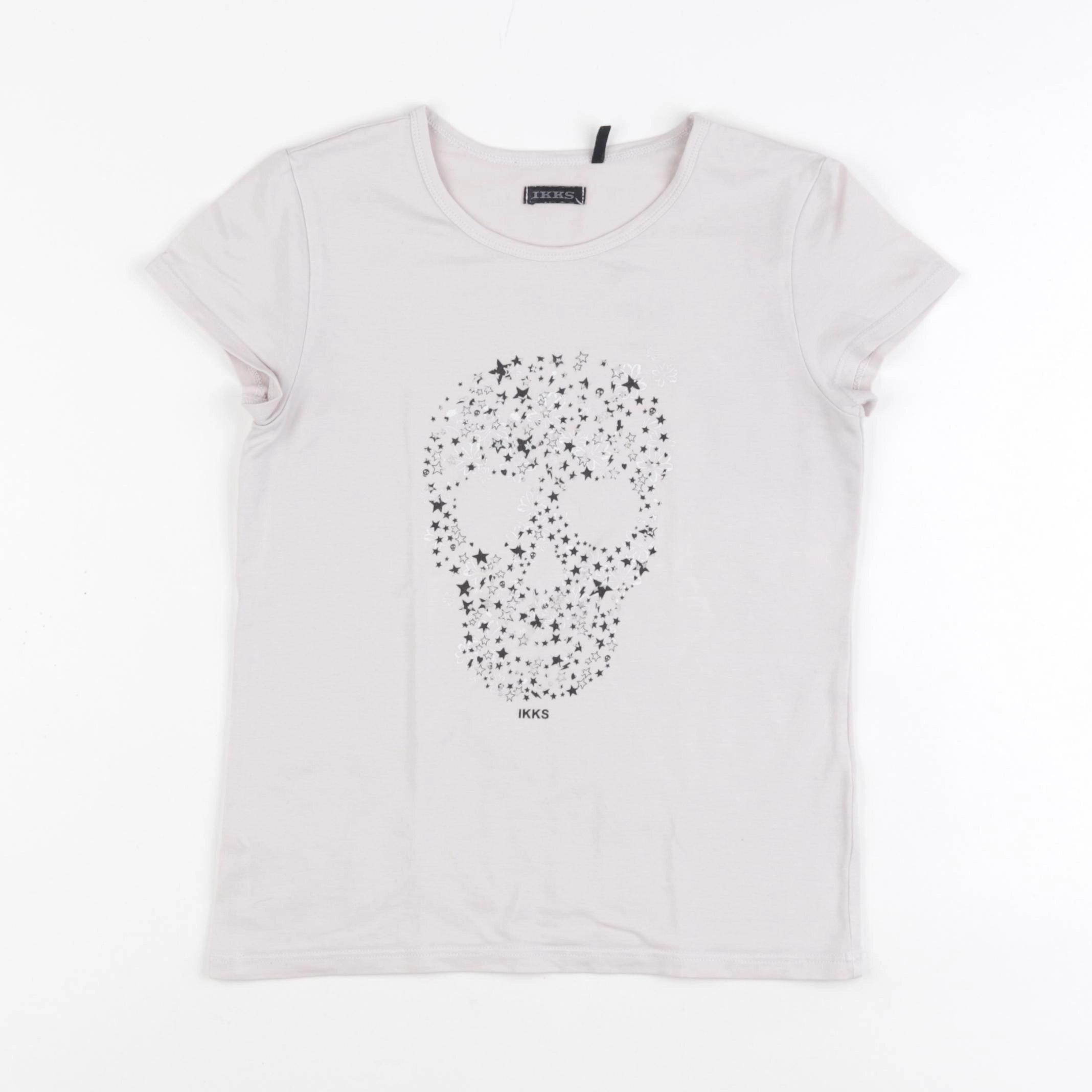 IKKS - tee-shirt rose - 8 ans