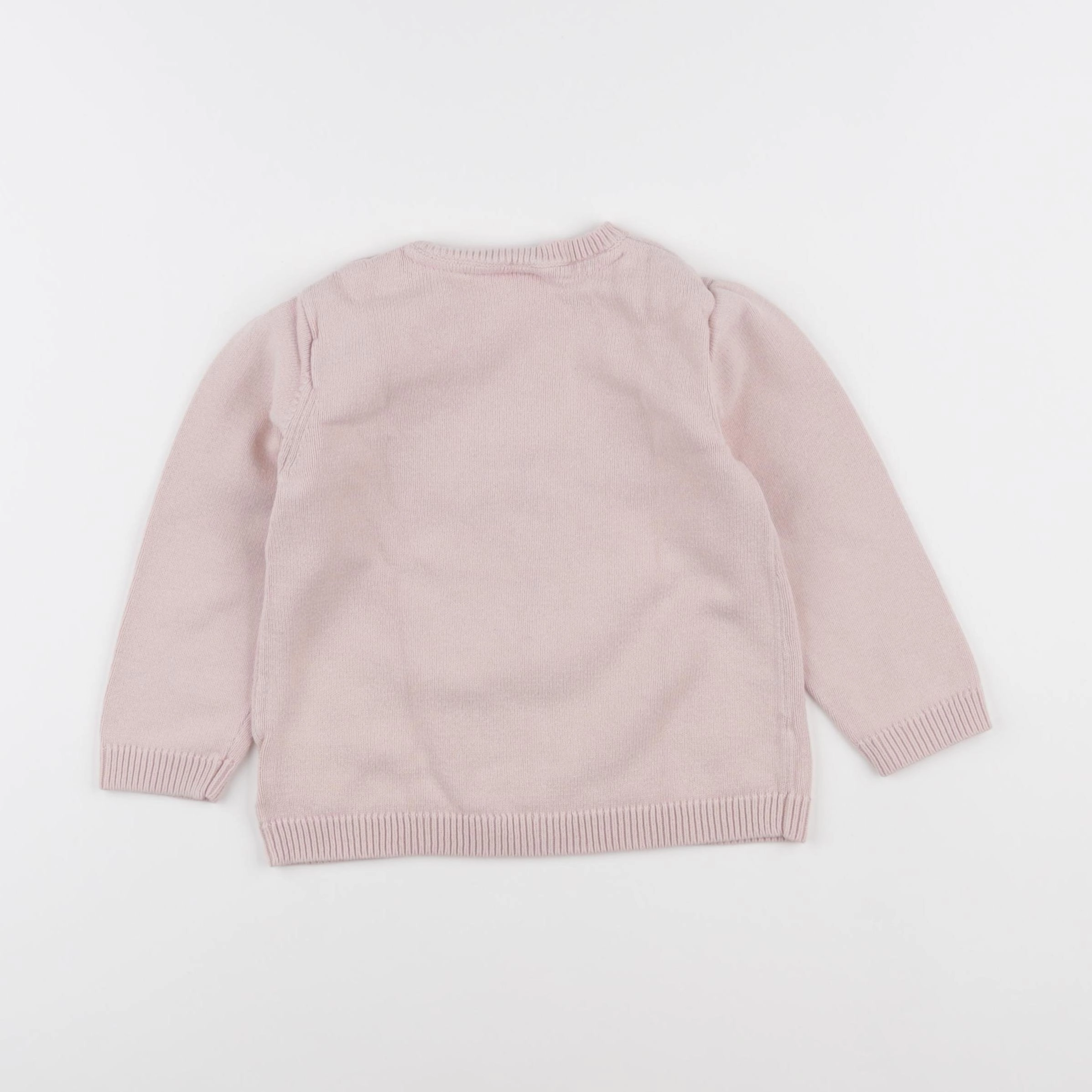 H&M - pull rose - 2/3 ans
