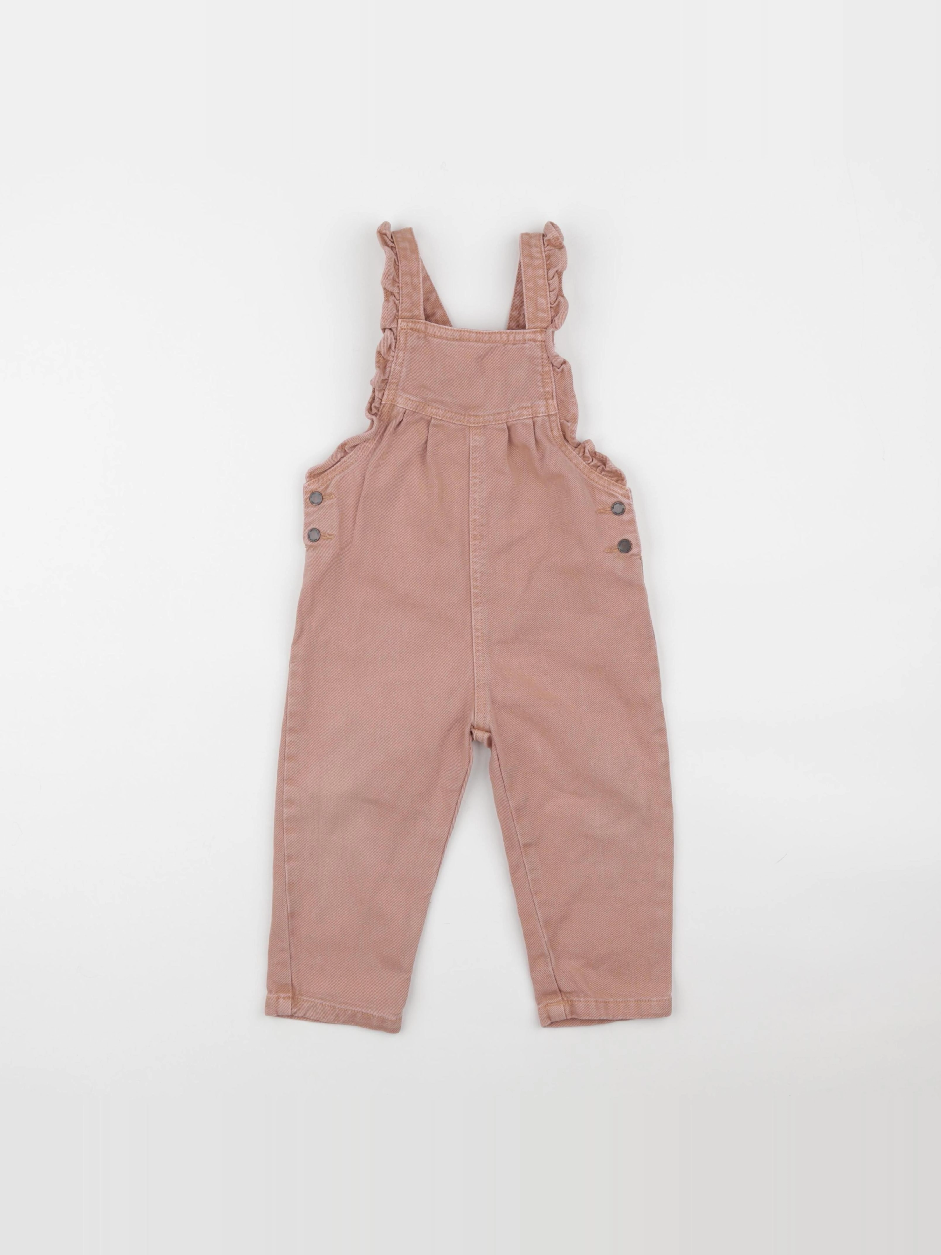Vertbaudet - salopette rose - 24 mois