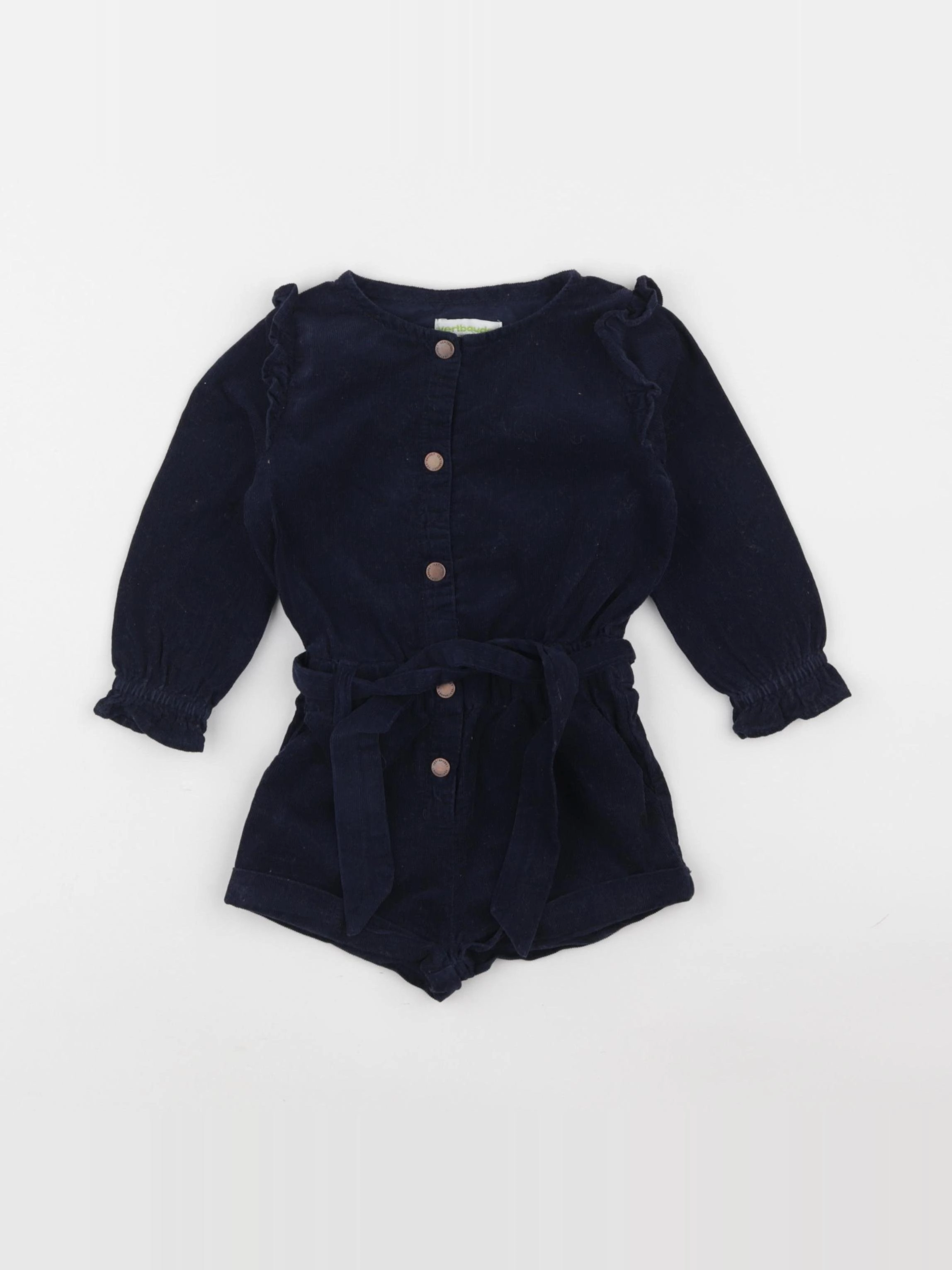 Vertbaudet - combinaison bleu - 2 ans