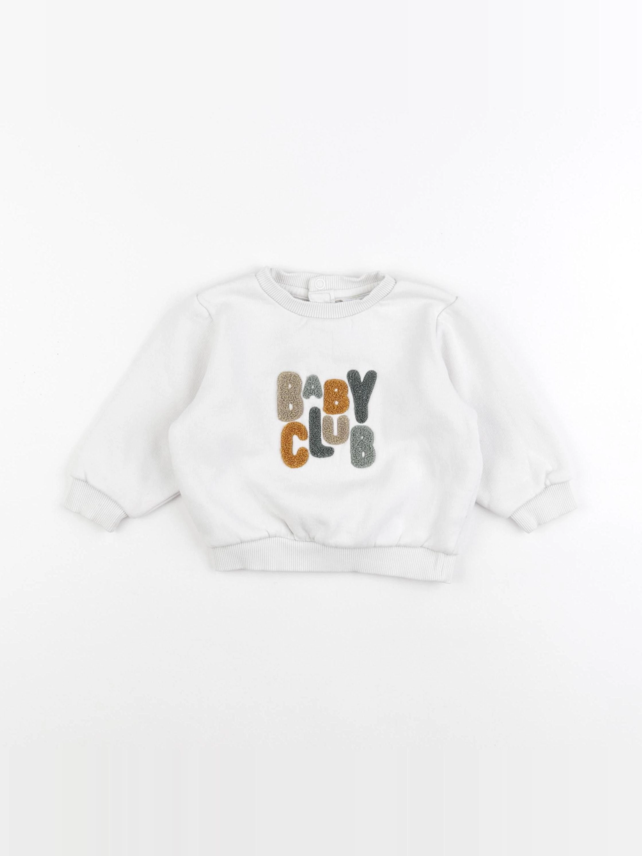 Tape à l'oeil - sweat multicolore - 12 mois