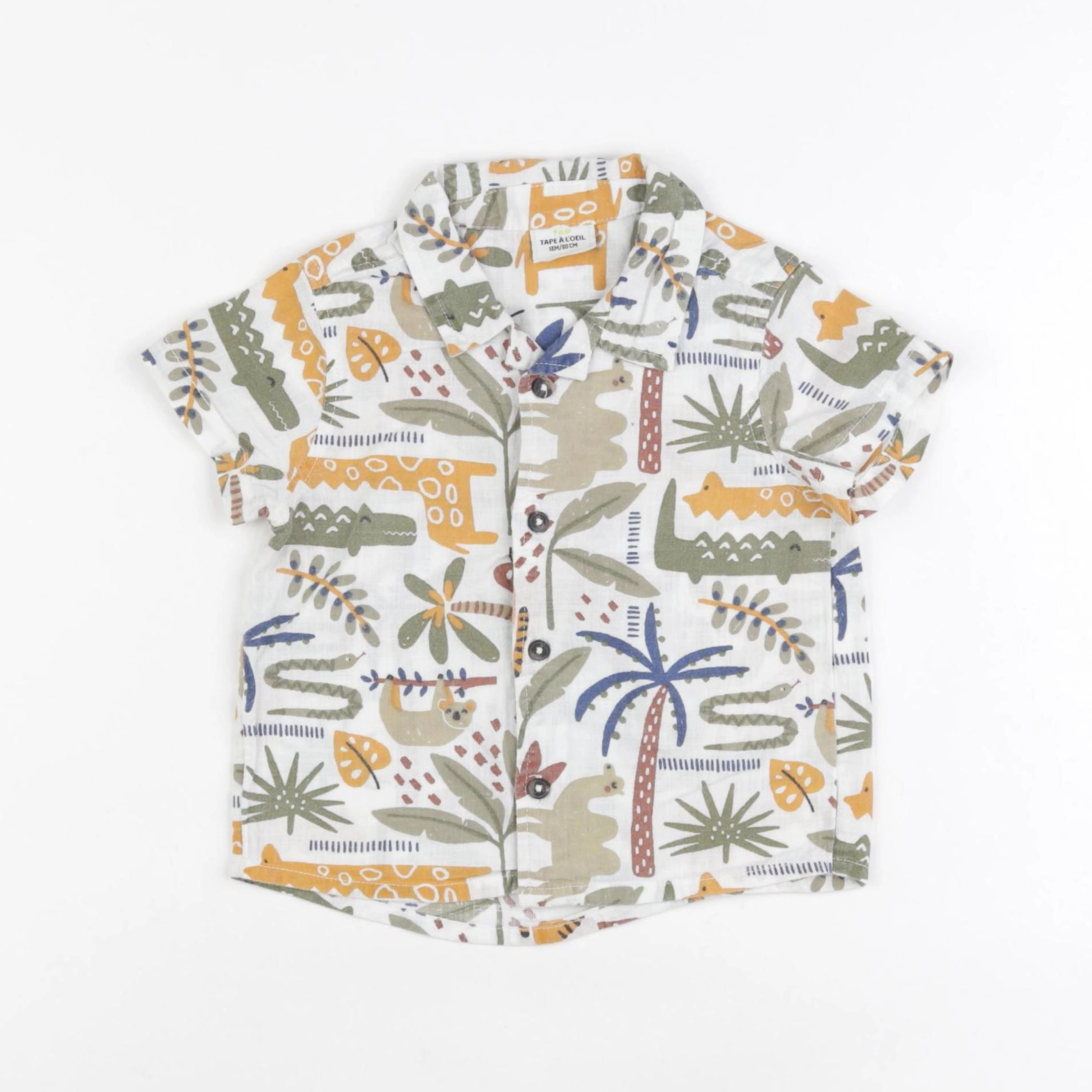 Tape à l'oeil - chemise multicolore - 18 mois