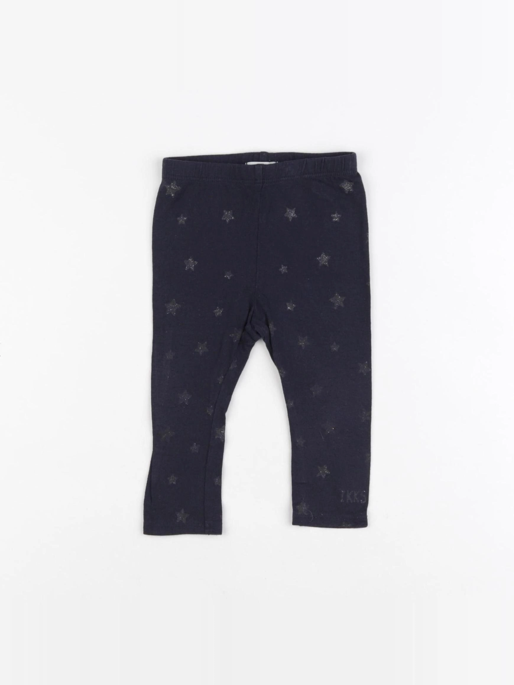 IKKS - legging bleu - 6 mois