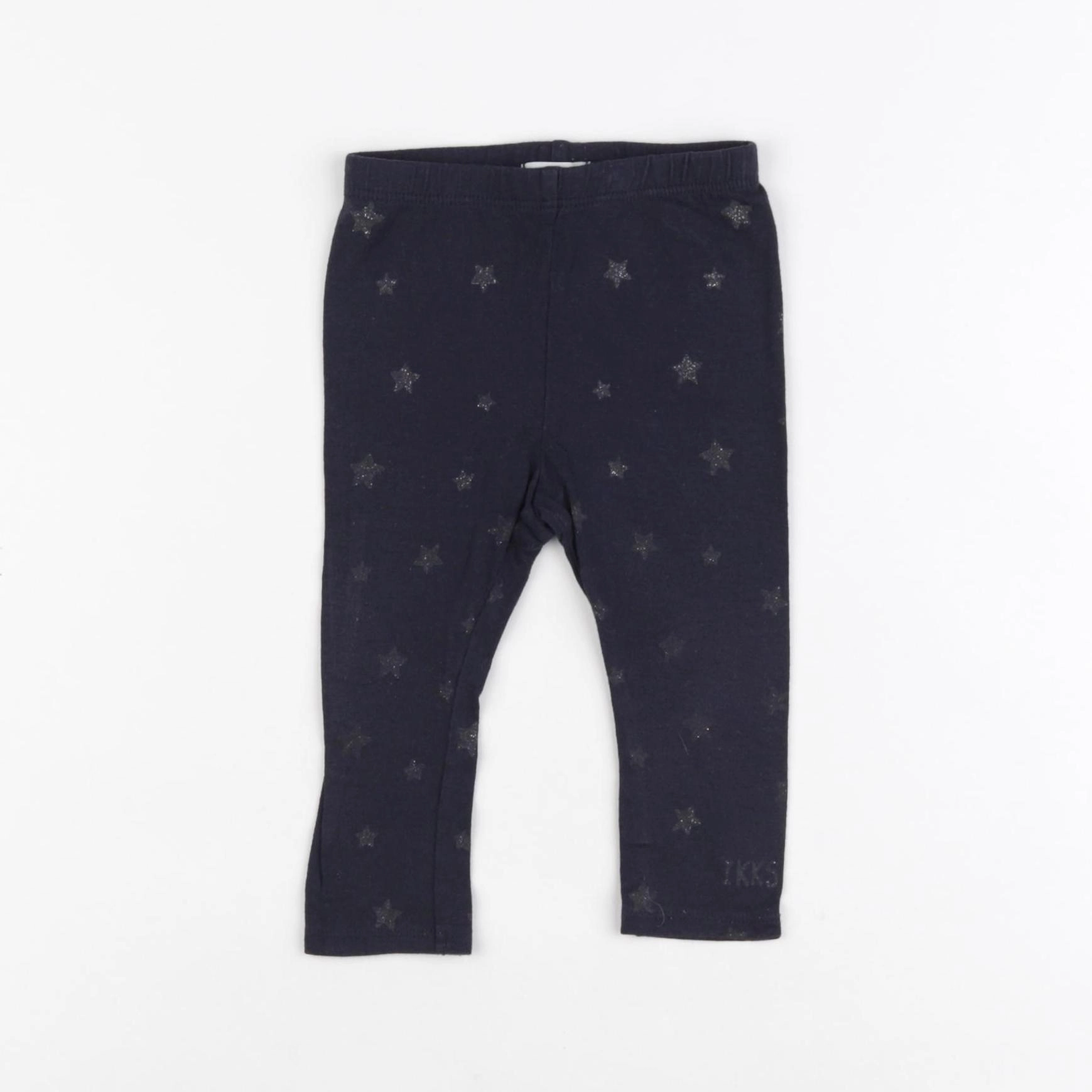 IKKS - legging bleu - 6 mois