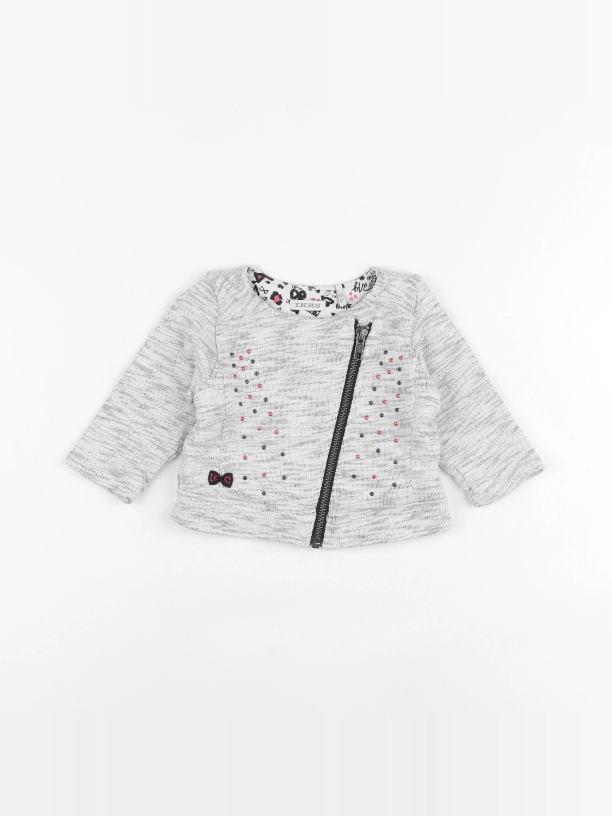 IKKS - veste multicolore - 6 mois