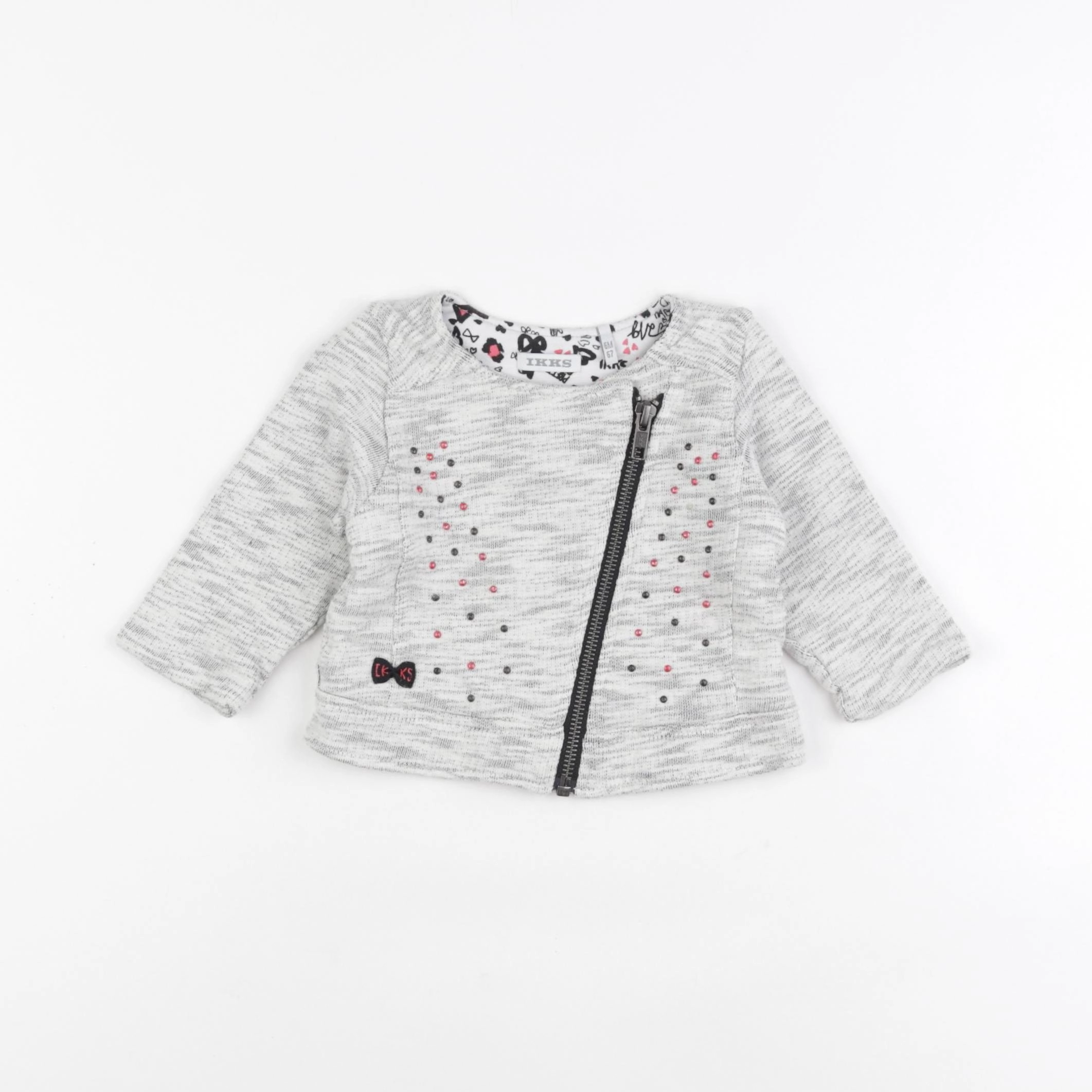 IKKS - veste multicolore - 6 mois