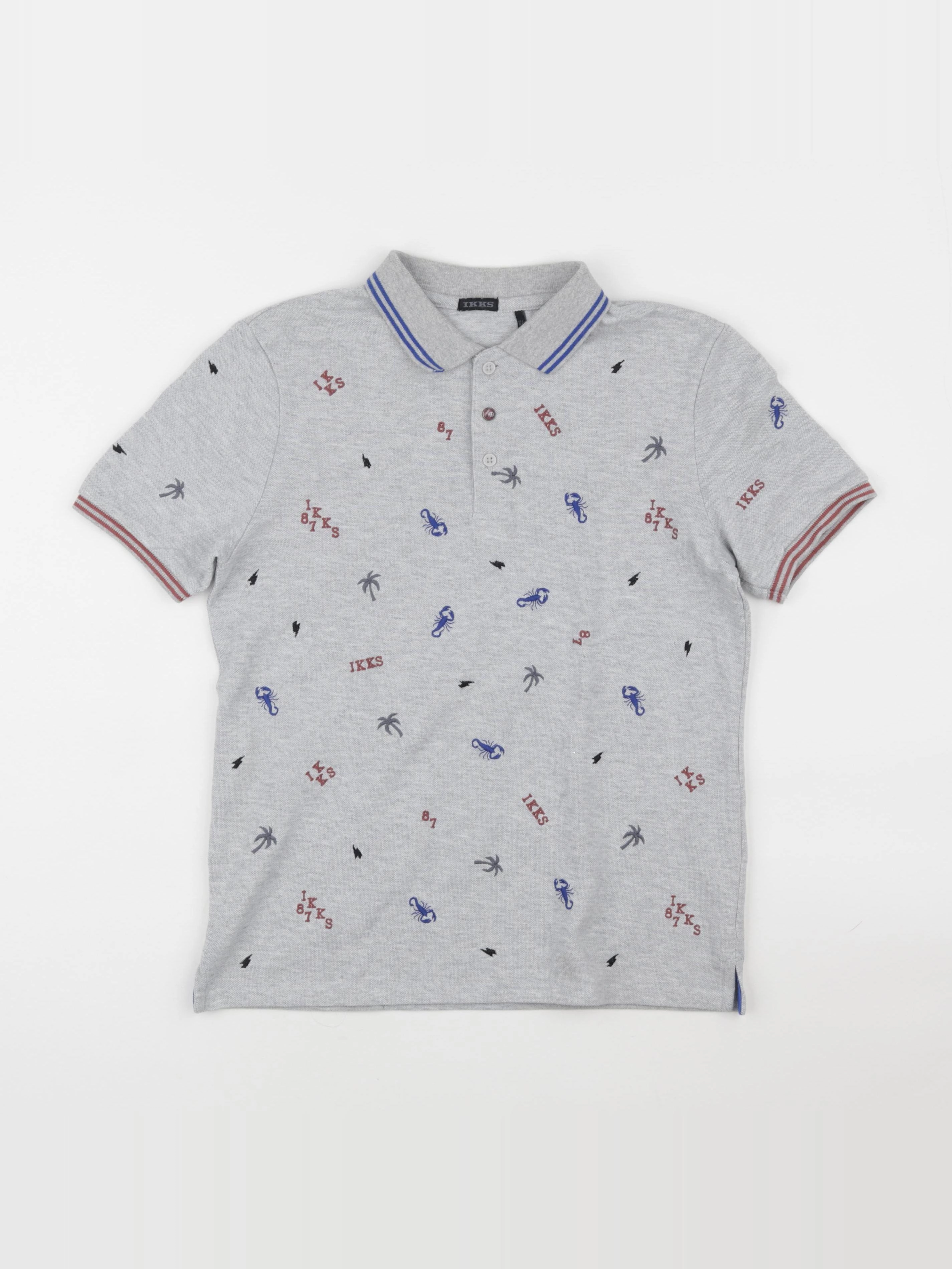 IKKS - polo gris - 12 ans