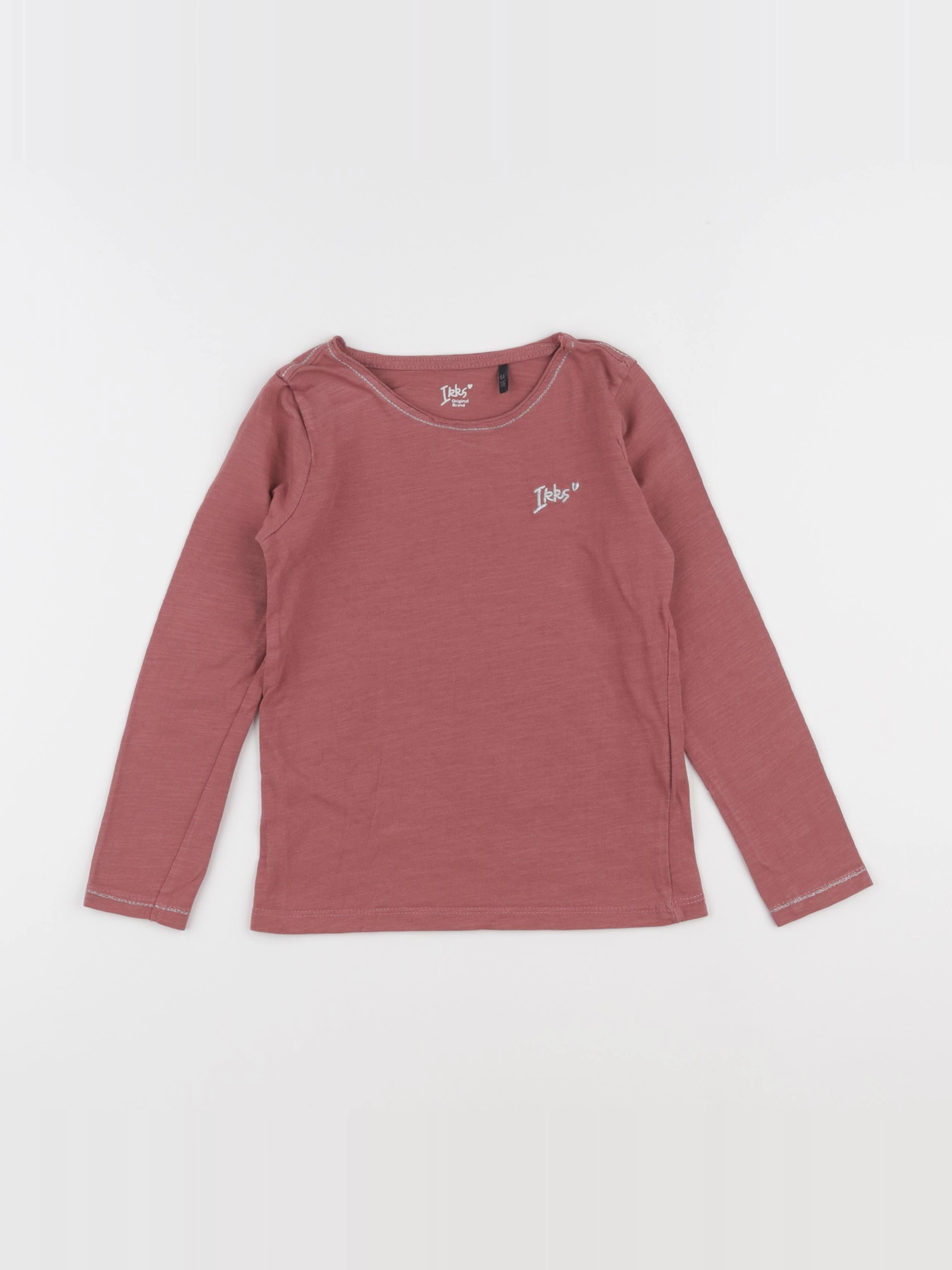 IKKS - tee-shirt rose - 6 ans
