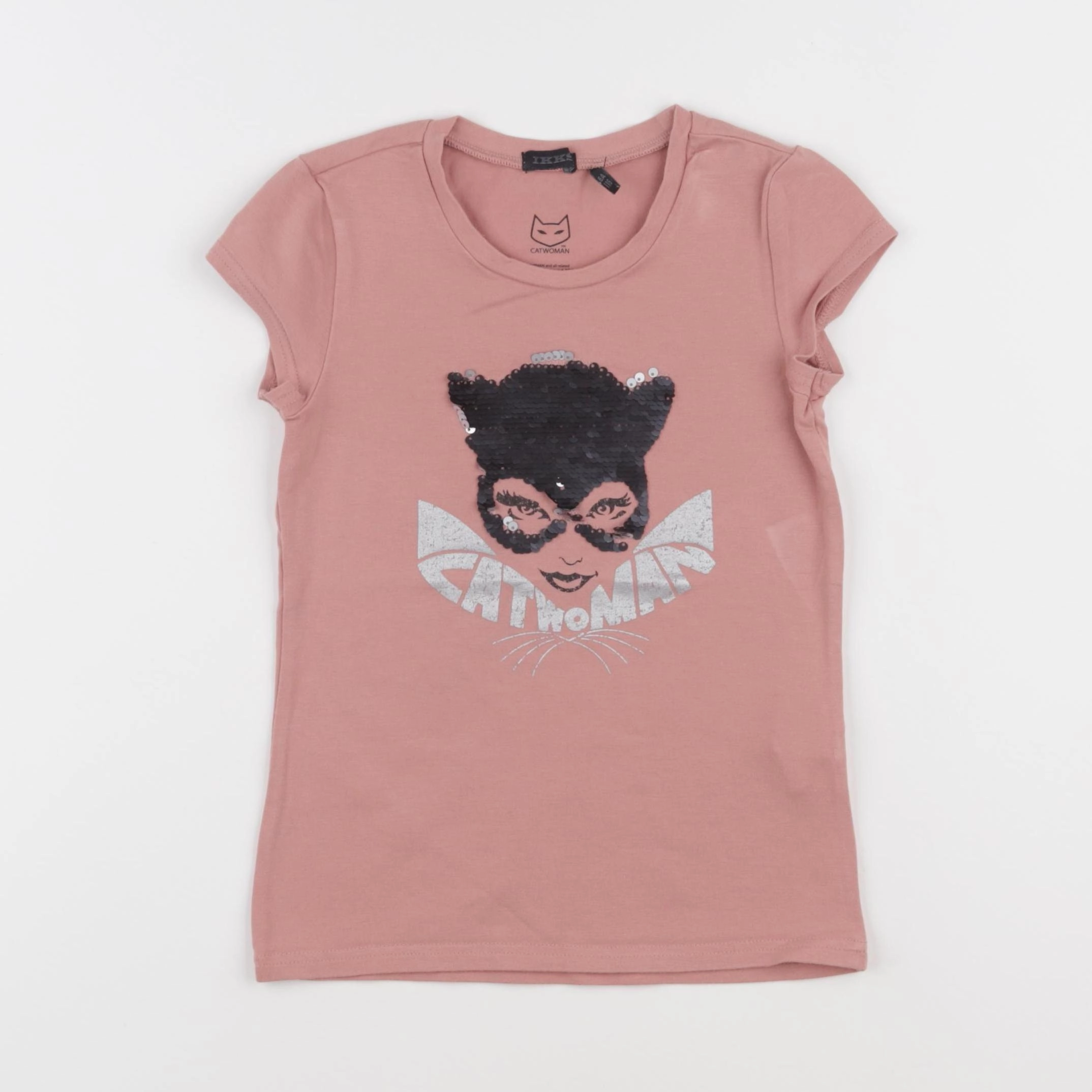 IKKS - tee-shirt rose - 6 ans