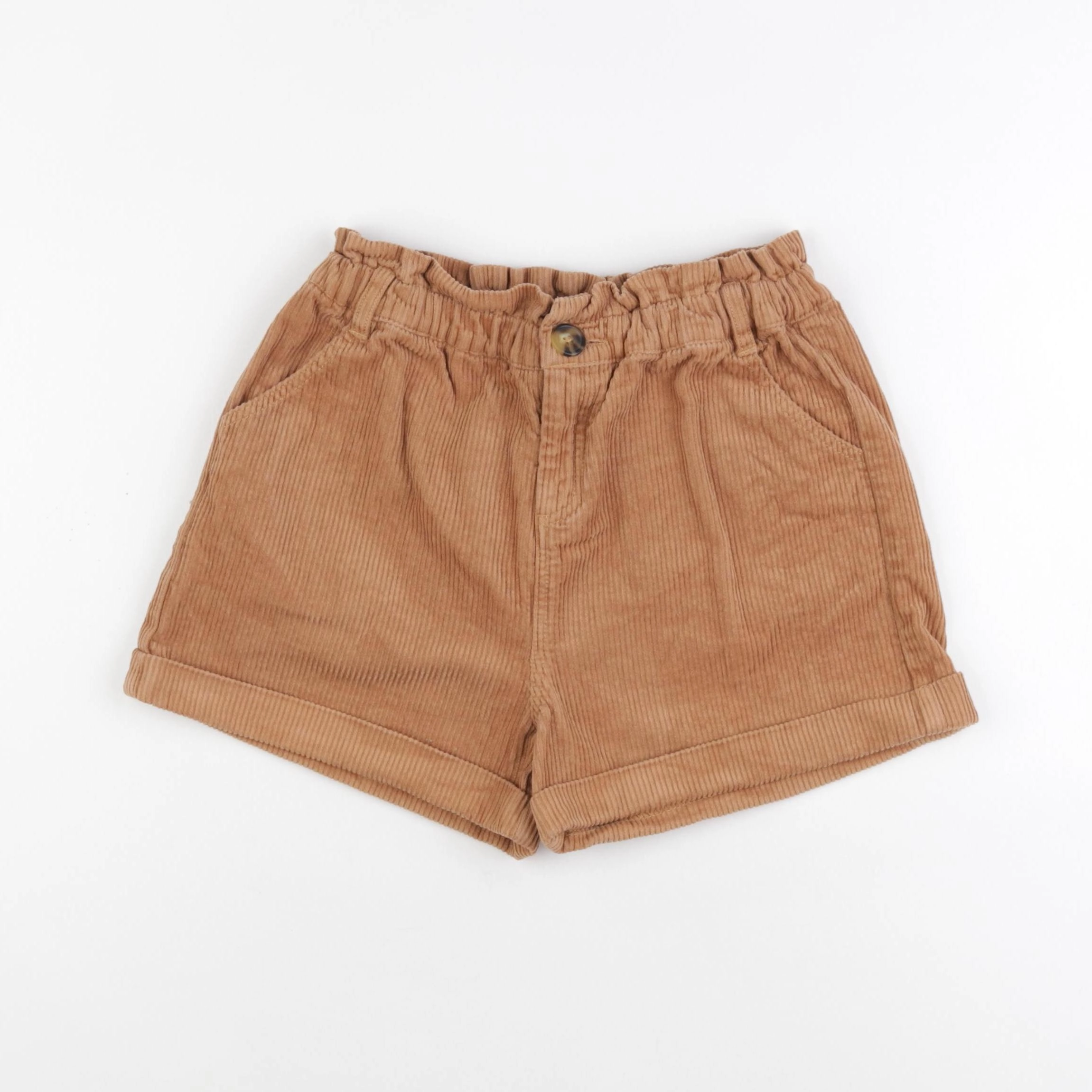 Vertbaudet - short marron - 9 ans