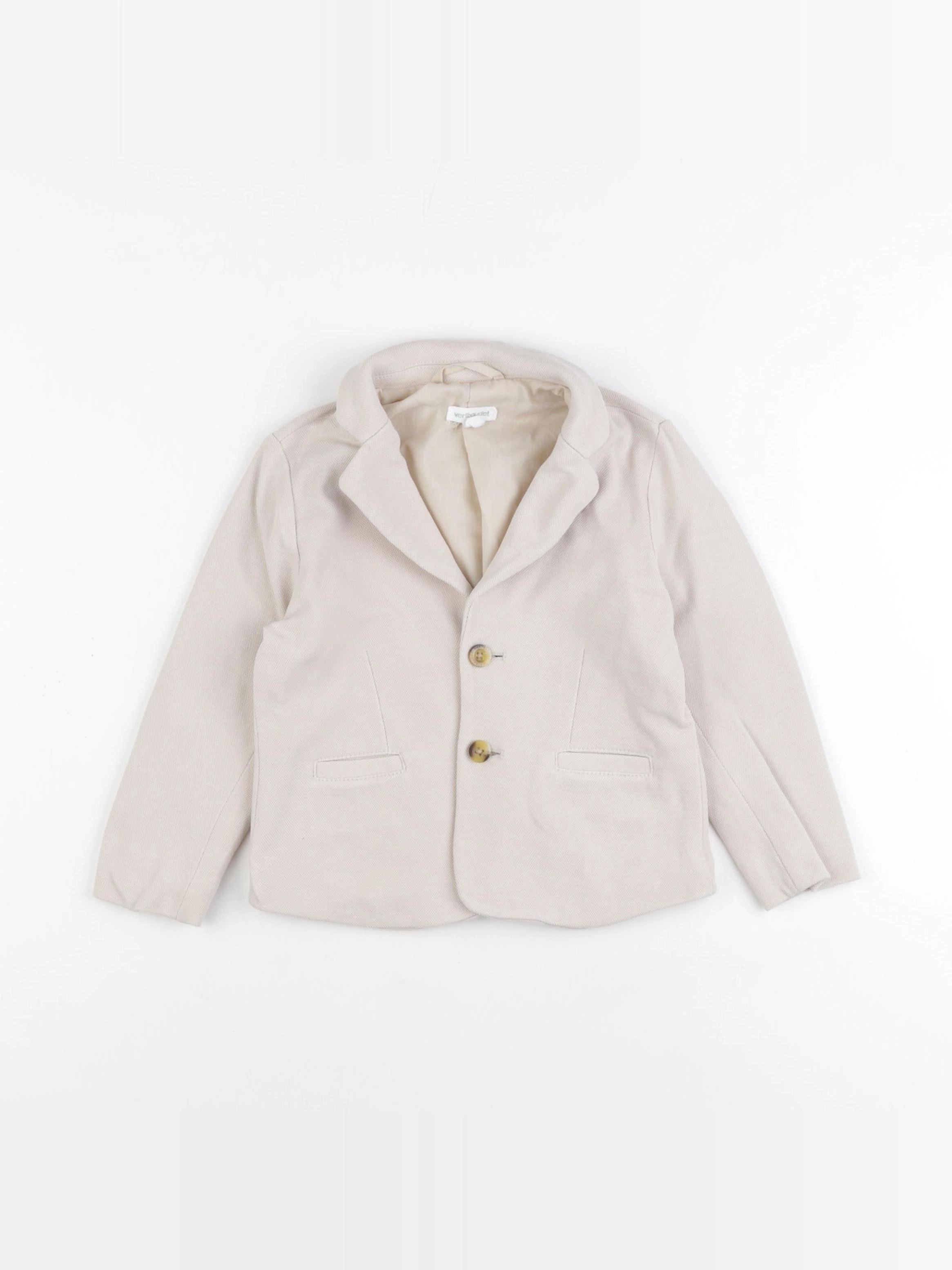 Vertbaudet - veste beige - 3 ans