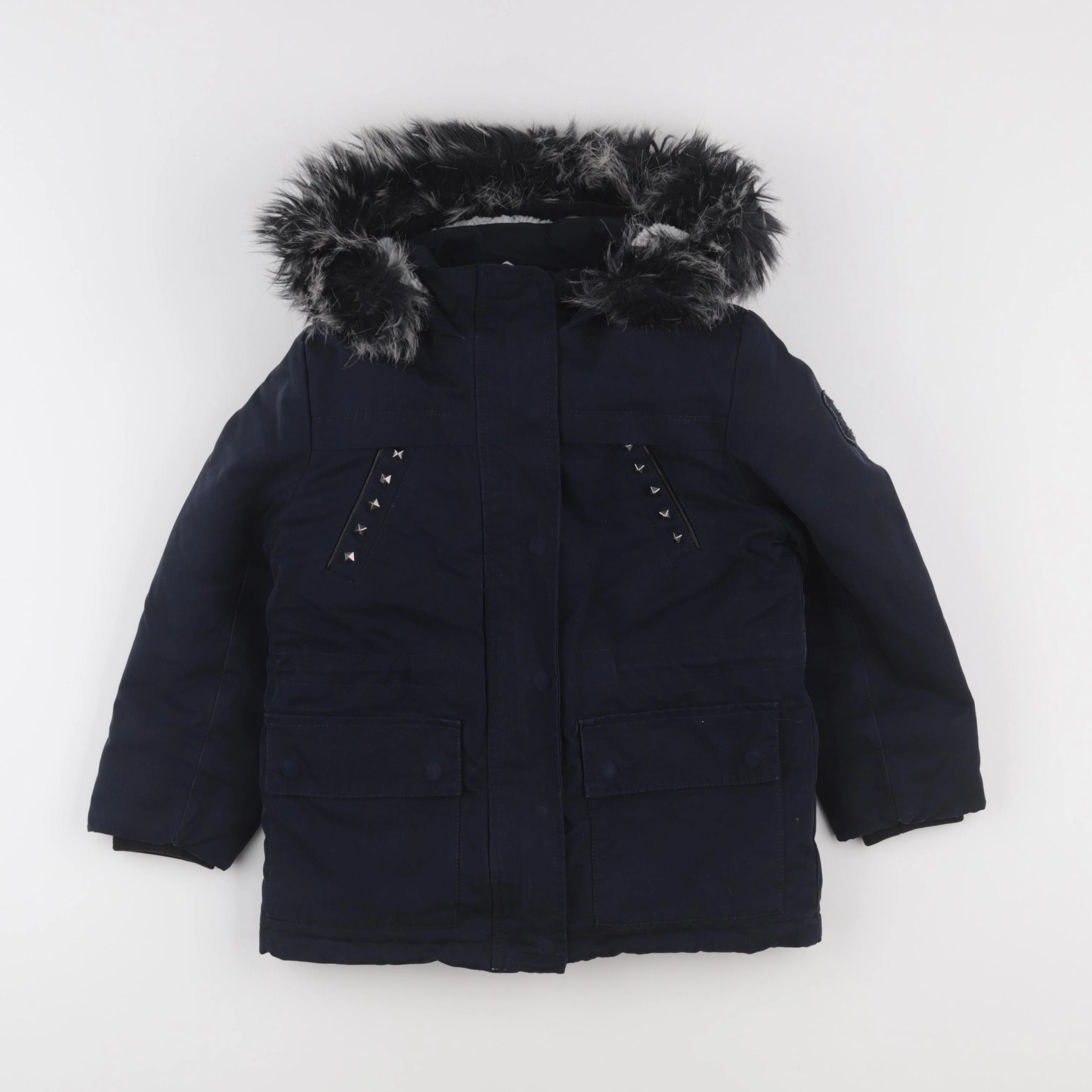 IKKS - parka bleu - 6 ans