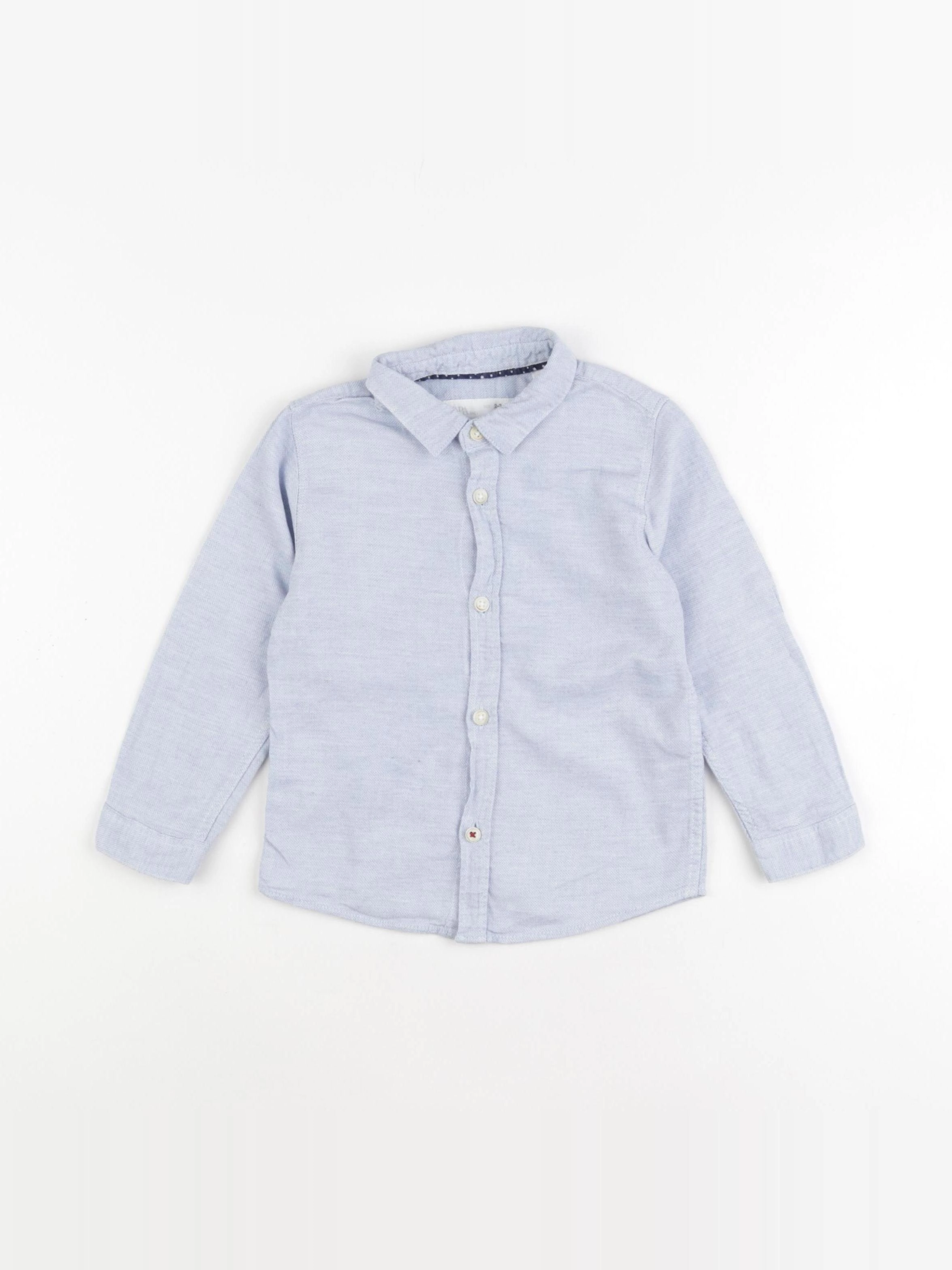 Zara - chemise bleu - 2/3 ans